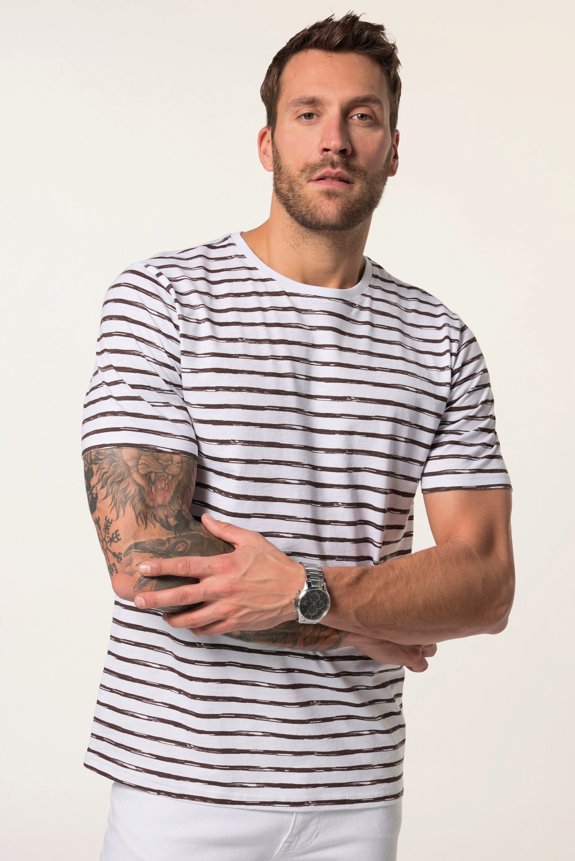 JP1880 T-Shirt JP 1880 T-Shirt Halbarm Ringel bis 8 XL