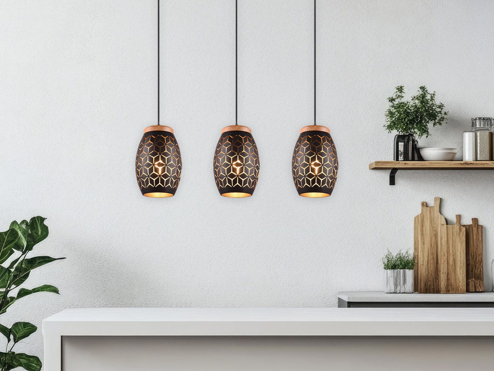 Reality Leuchten LED Pendelleuchte, Dimmfunktion, LED günstig online kaufen