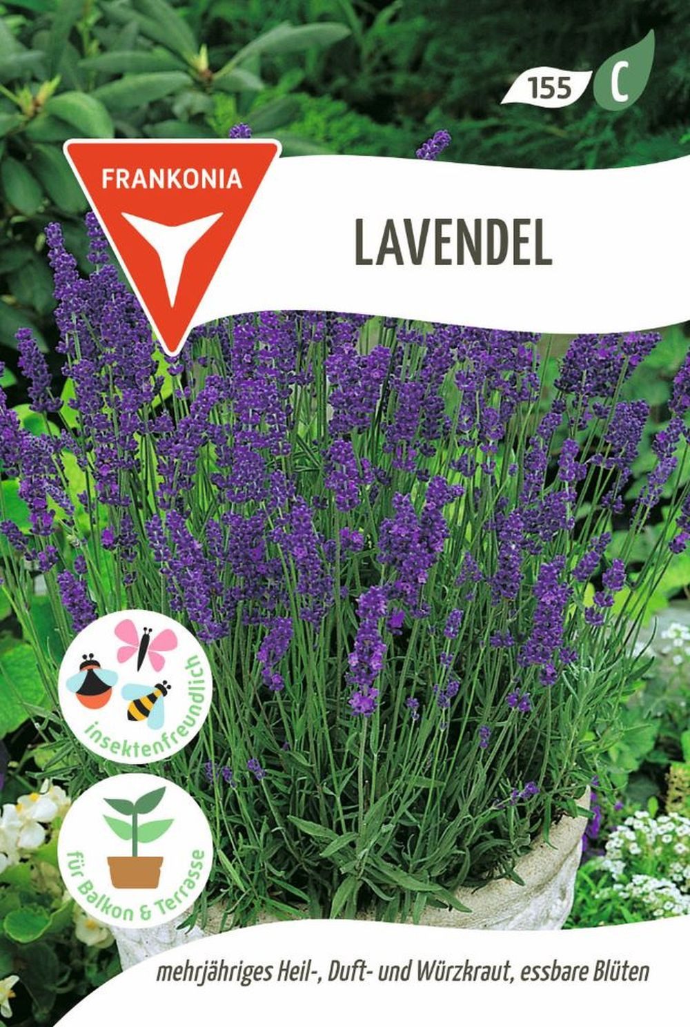 FRANKONIA Kräutersamen Lavendel - Duftintensiv Kräuter-Samen Gewürz Saatgut Samen, Lavandula officinalis