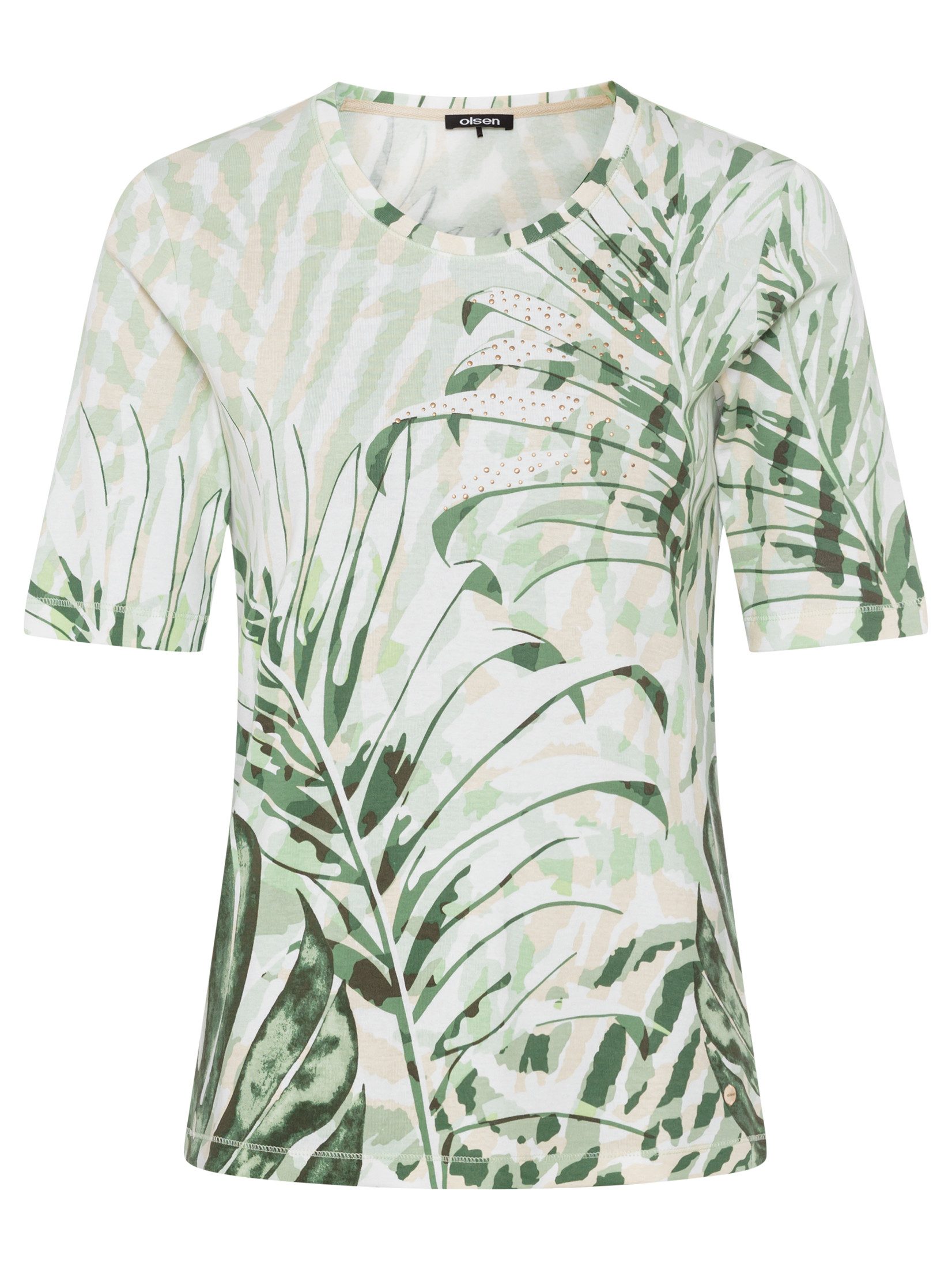 Olsen Kurzarmshirt T-Shirt Short Sleeves