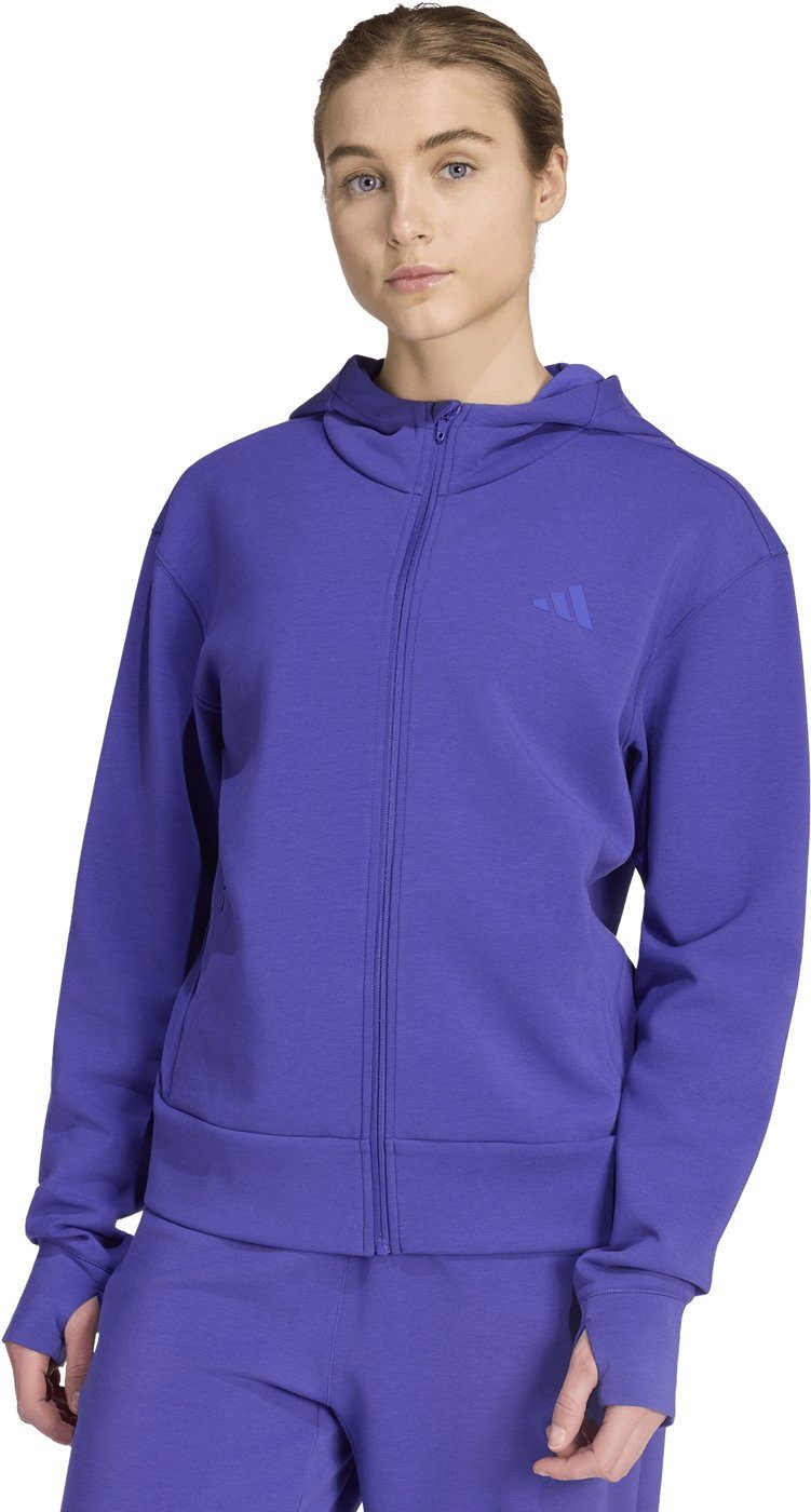 adidas Sportswear Kapuzensweatjacke D4T FZ HOODIE PURPUR