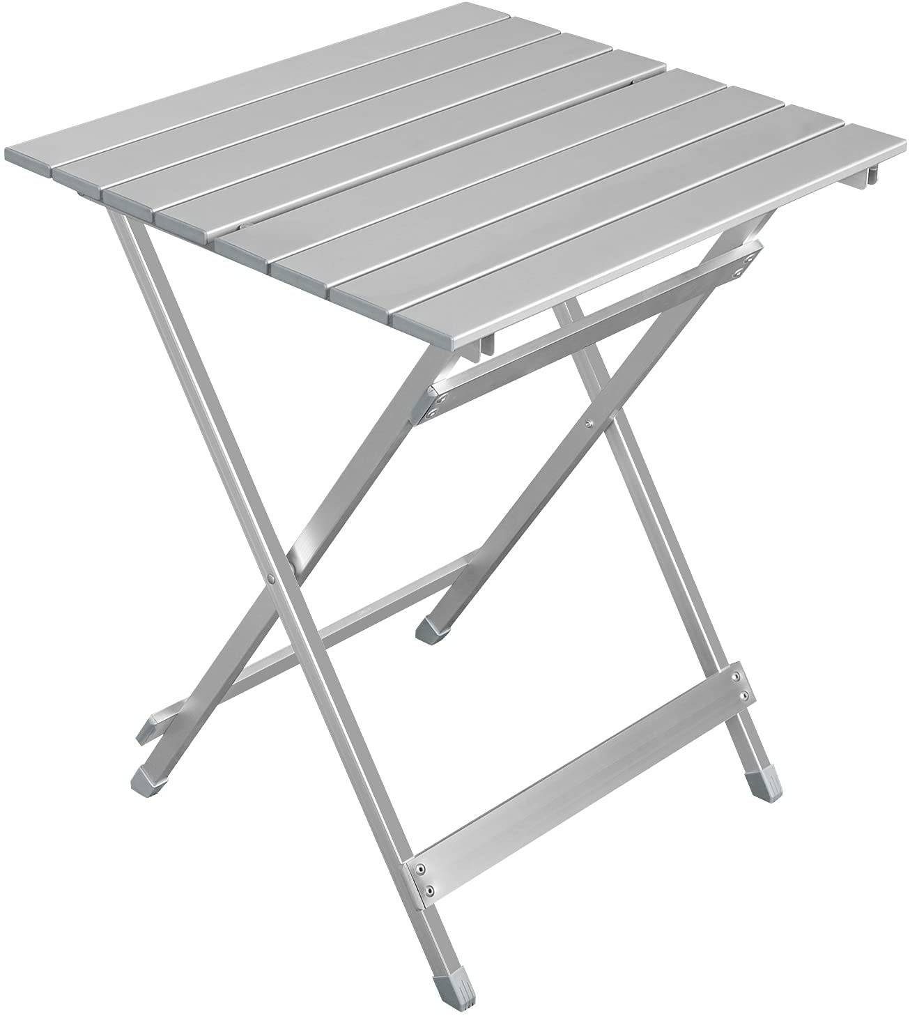 Woltu Campingtisch (1-St), Gartentisch Klappbar aus Aluminium,50.5x47x59.5cm