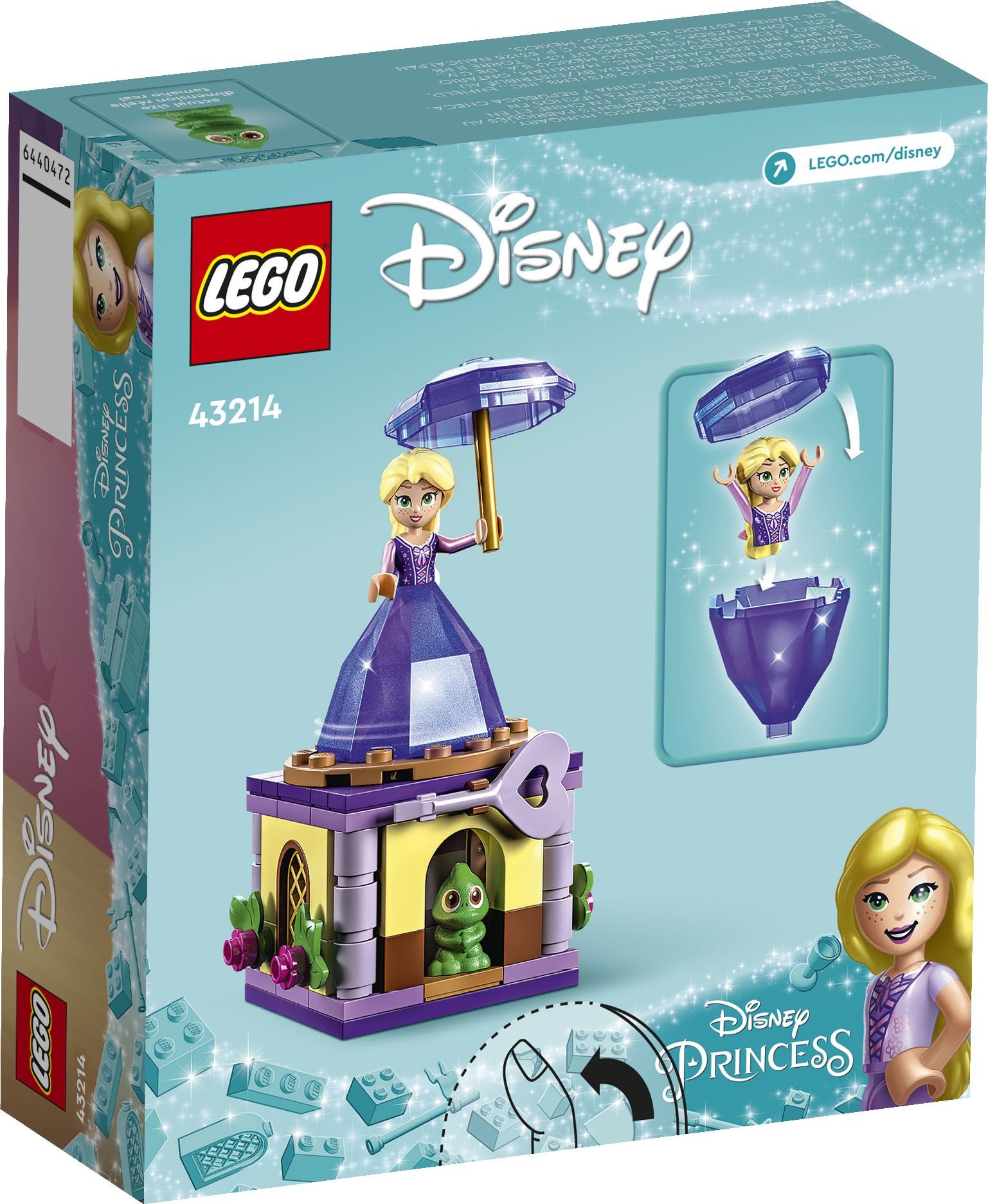 LEGO® LEGO® Disney 43214 Rapunzel-Spieluhr Konstruktionsspielsteine günstig online kaufen