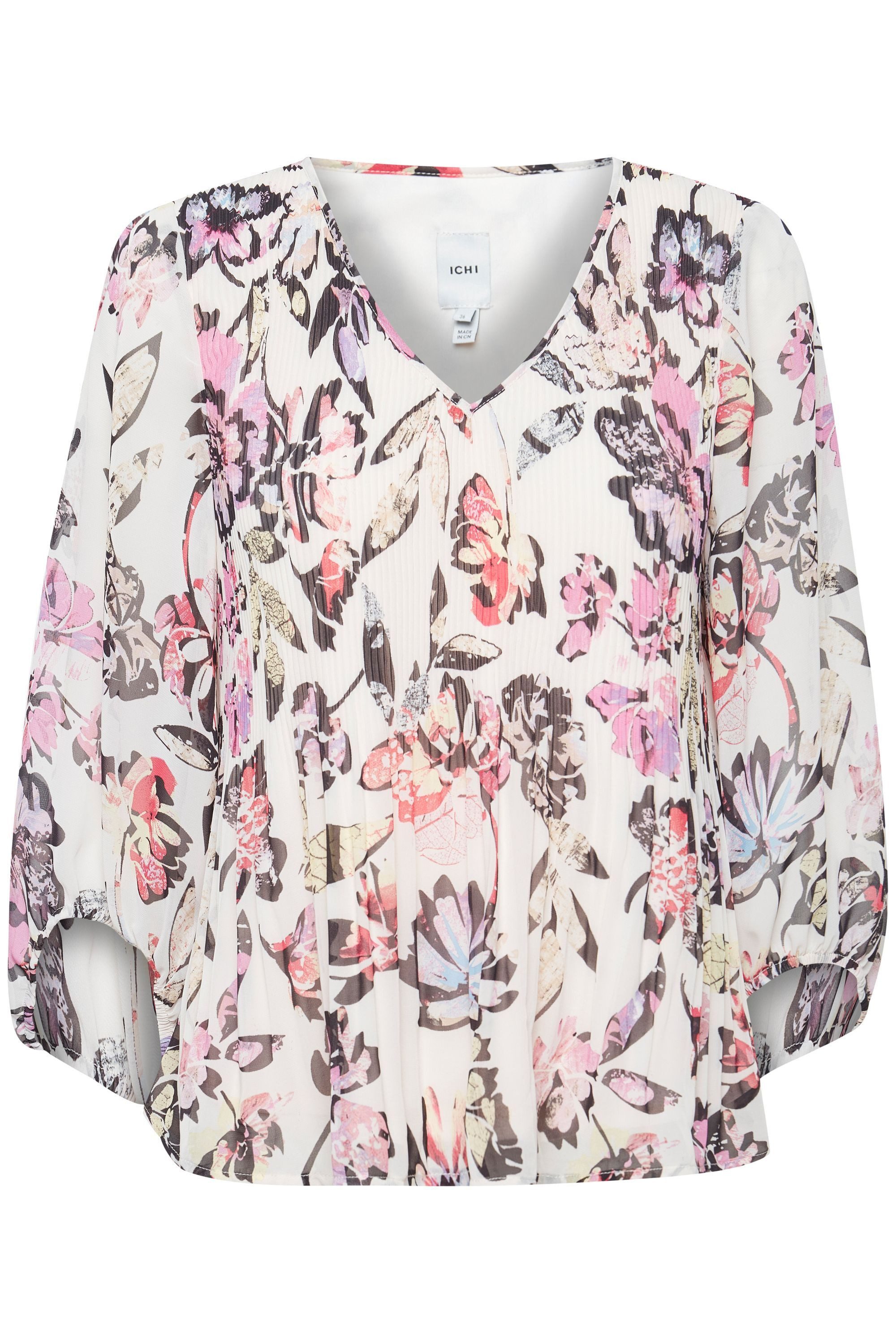 Ichi Kurzarmbluse Langarmbluse