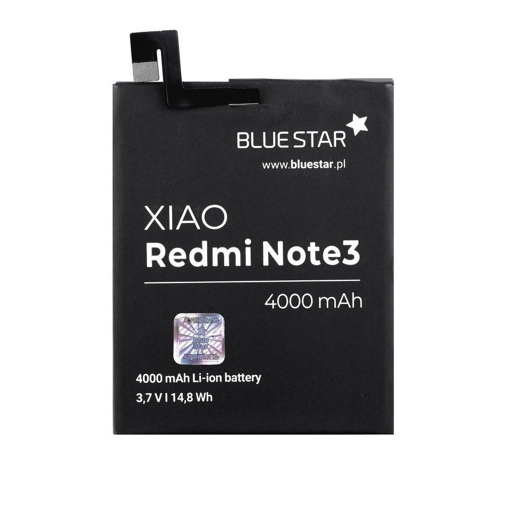 Austausch Note Smartphone-Akku 3 BM46 Akku Redmi 4000 mit Accu Xiaomi Batterie BlueStar mAh kompatibel Ersatz