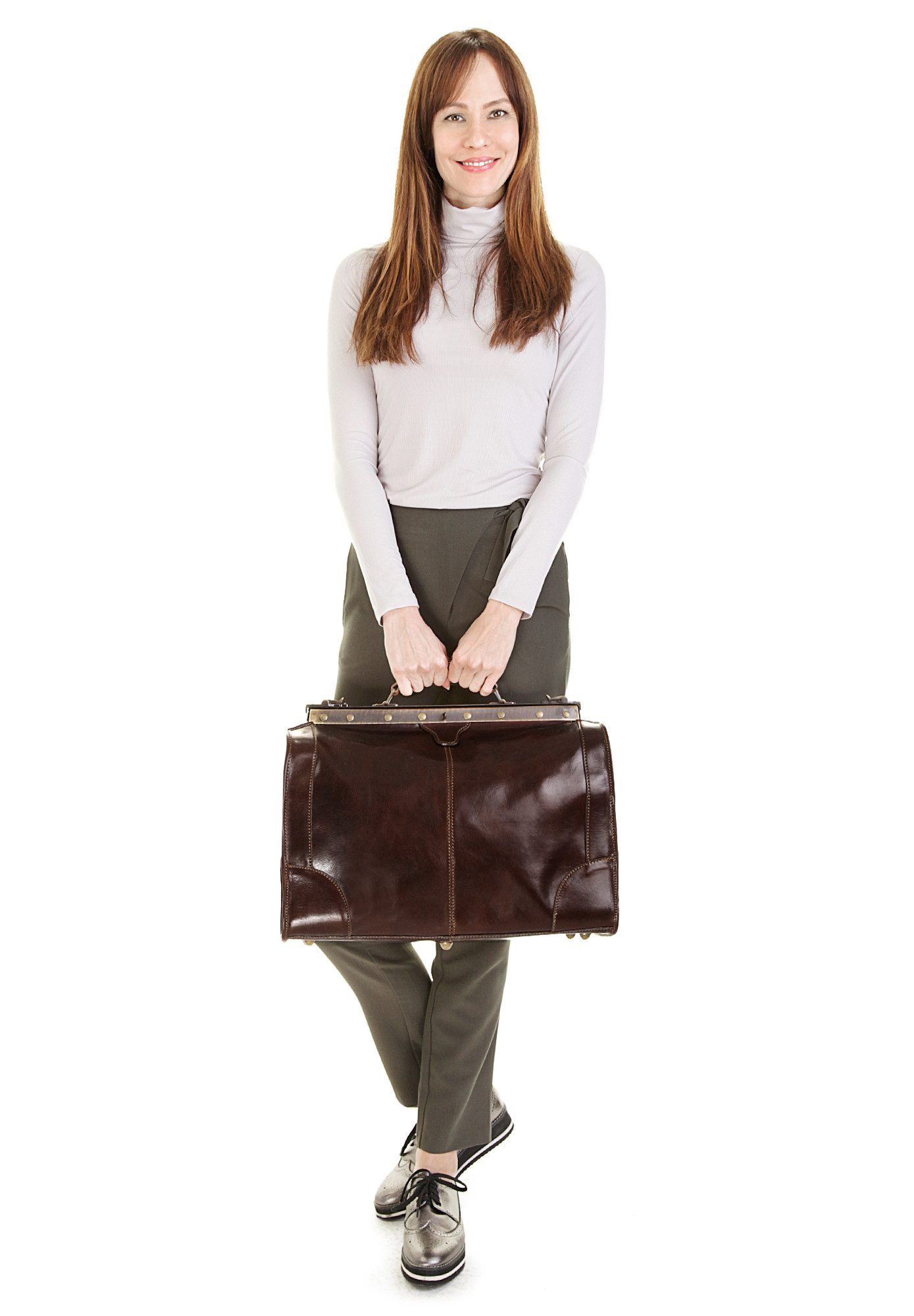 Piké Reisetasche LOMBARDIA GRANDE, echt Leder, Made in Italy günstig online kaufen