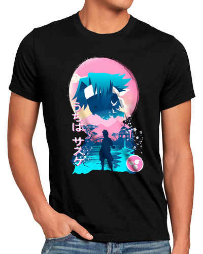 style3 Print-Shirt Herren T-Shirt Uchiha Venegance kakashi sasuke hatake naruto