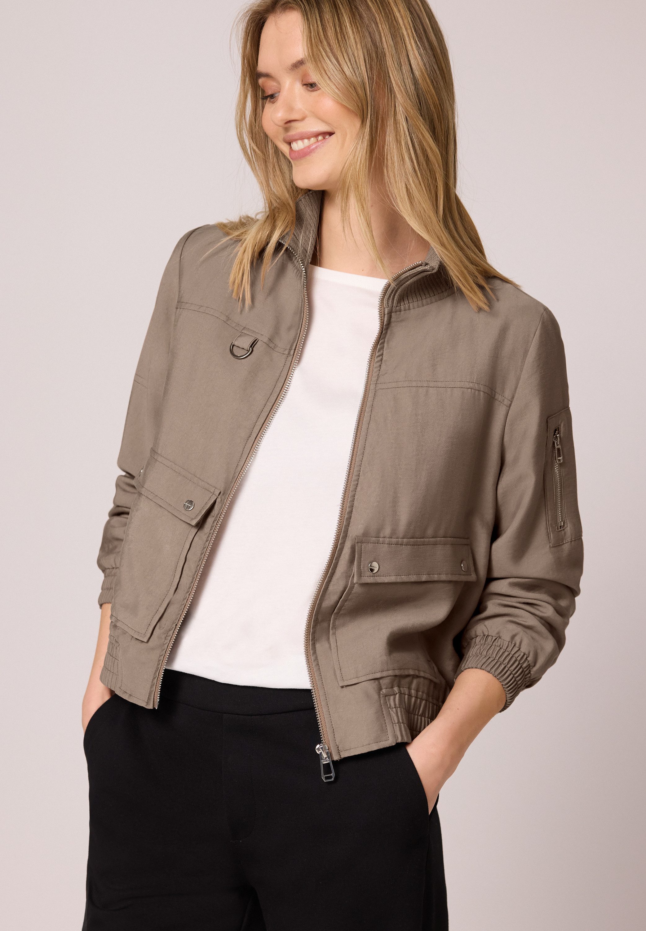 STREET ONE Blouson mit Elastikbund günstig online kaufen