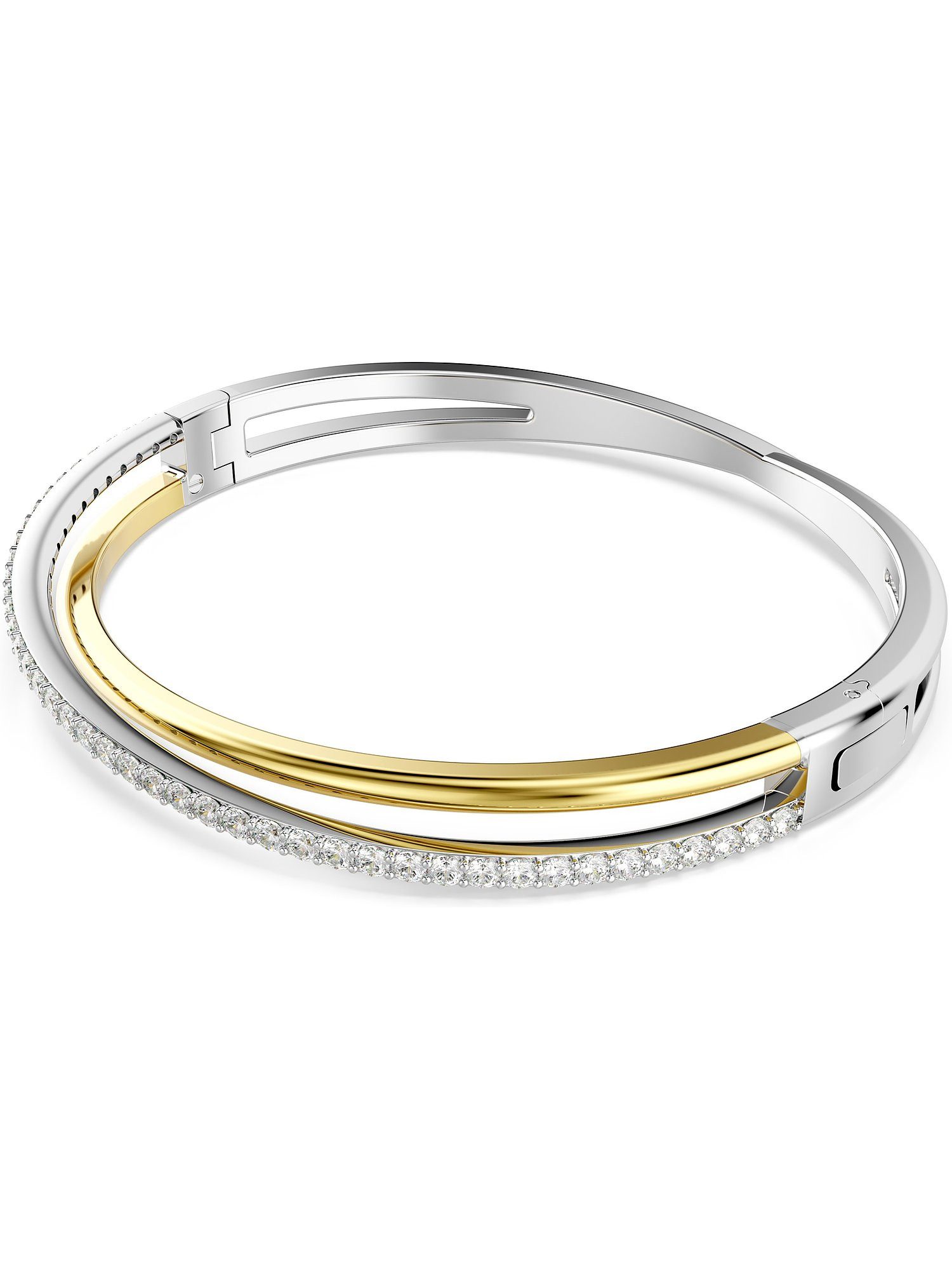 Swarovski Armreif Swarovski Damen-Armreif Metall Swarovski-Kristall, modern