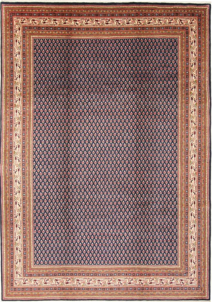 Orientteppich Sarough Mir Boteh 219x311 Handgeknüpfter Orientteppich, Nain Trading, rechteckig, Höhe: 12 mm