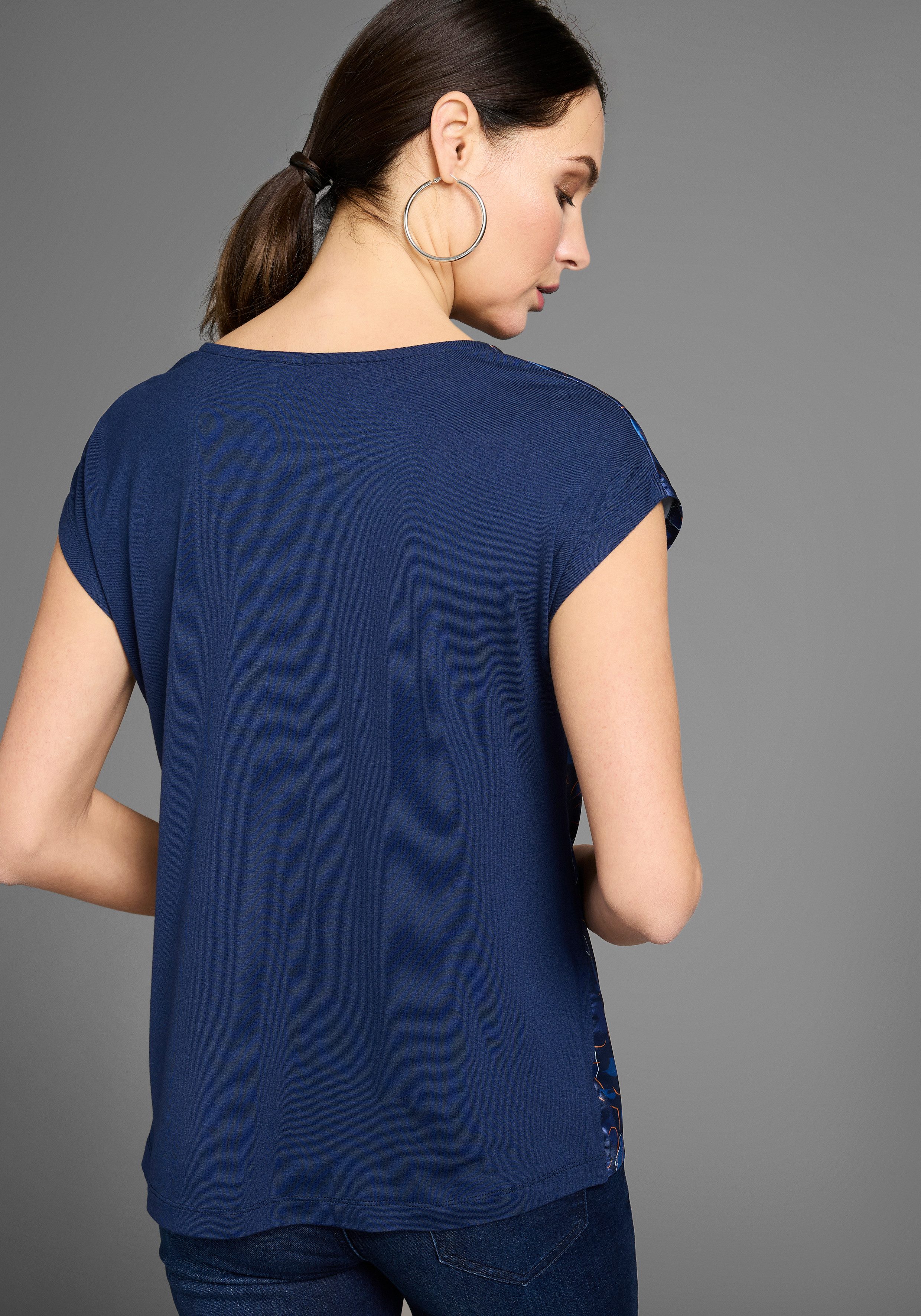 HECHTER PARIS Shirtbluse mit Wasserfallausschnitt und günstig online kaufen