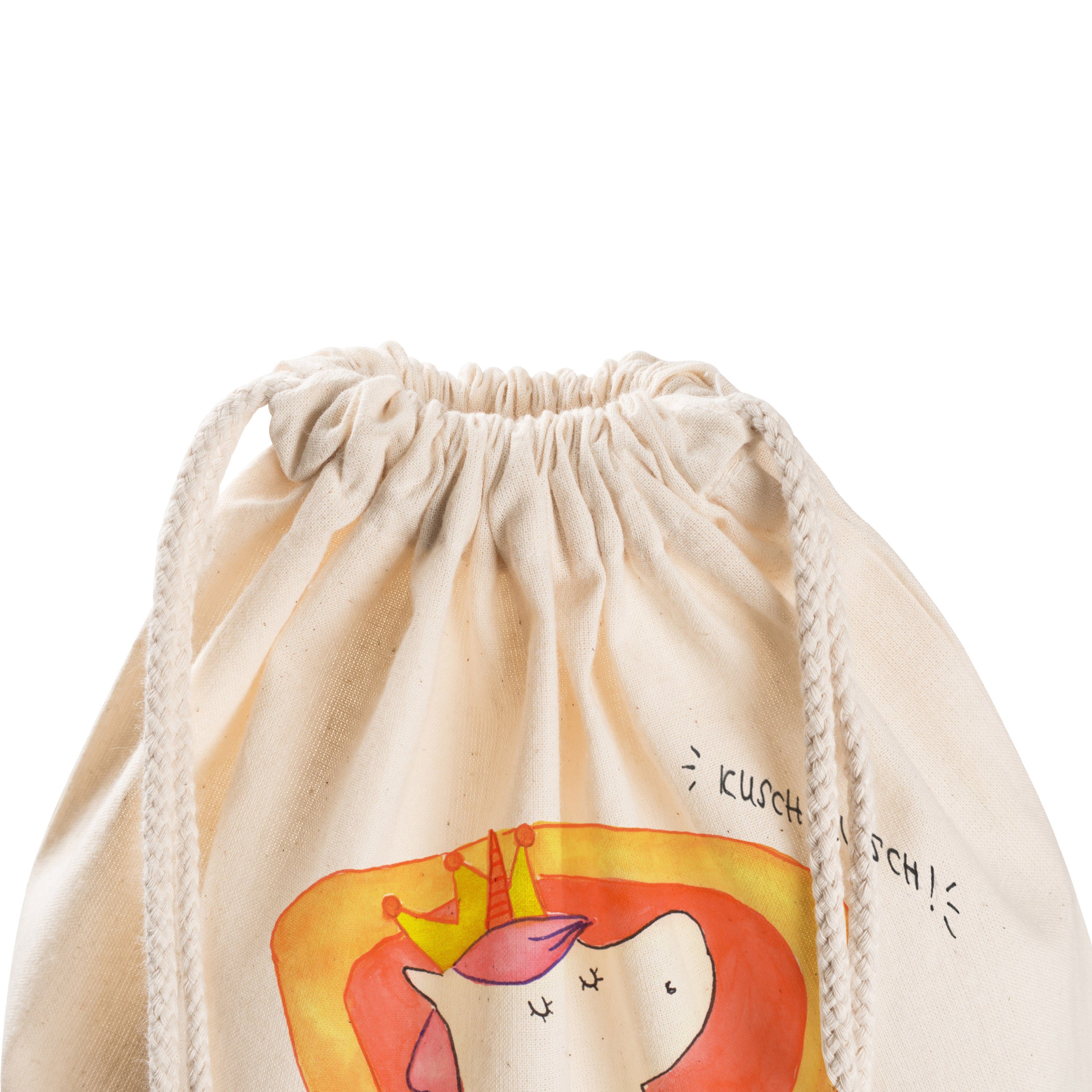 - Geschenk, Einhorn Tasche, Sporttasche - Mrs. & Be Prinzessin Panda (1-tlg) Transparent Mr. Einhorn Deko,