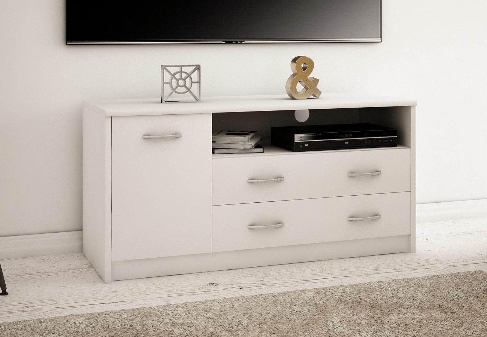 Home Collective TV-Schrank 110cm breit Lowboard günstig online kaufen