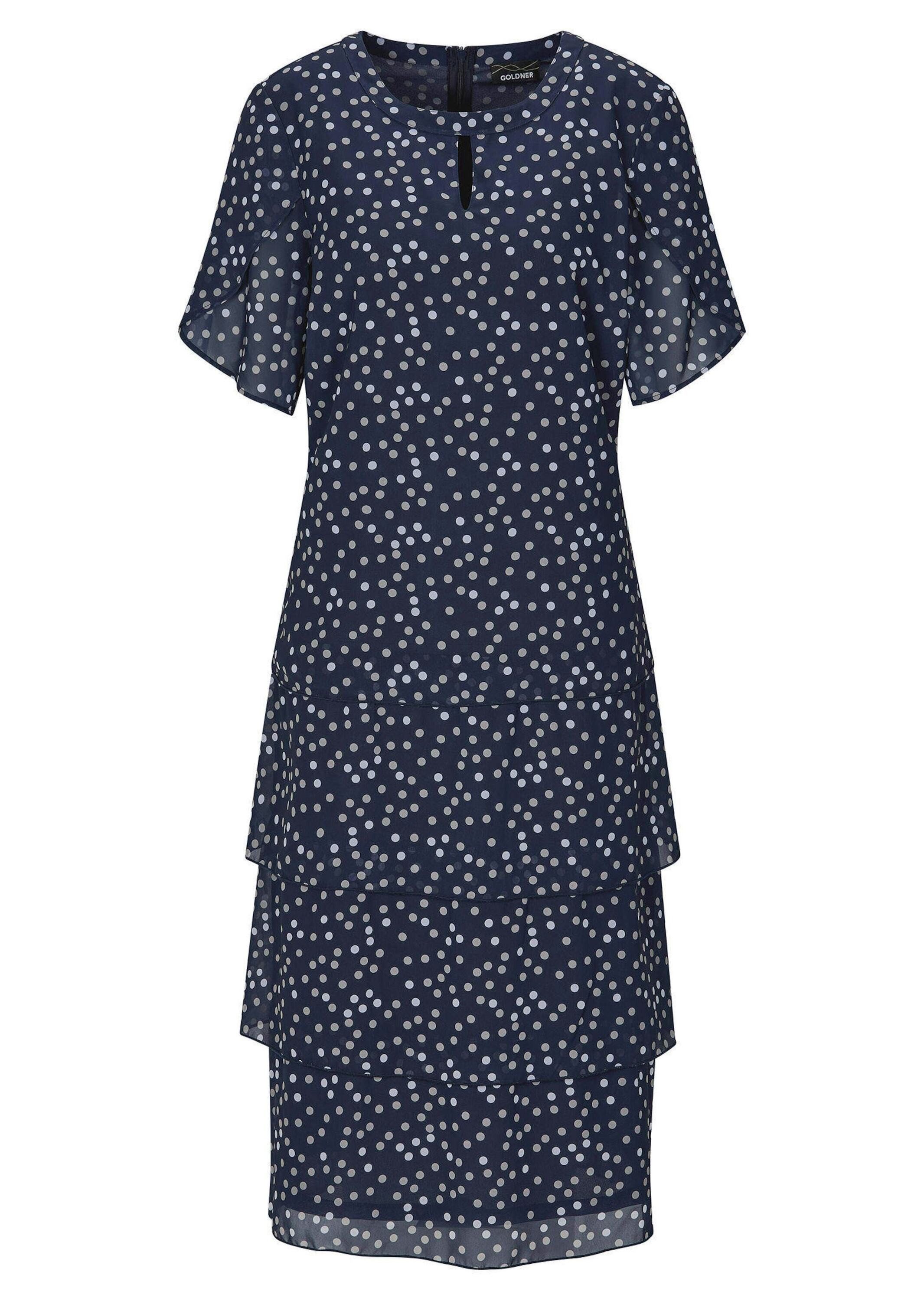 Sommerkleid Sommerkleid mit Tupfen-Muster