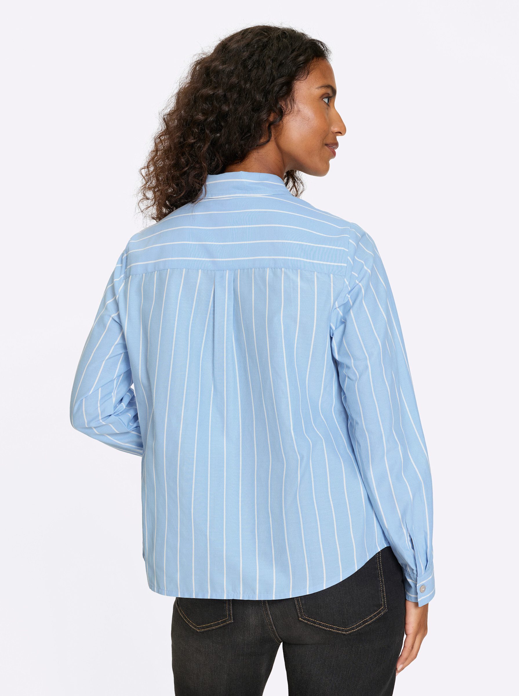 heine Klassische Bluse Gestreifte Bluse . günstig online kaufen