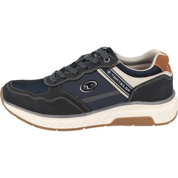 TOM TAILOR Herren Schuhe 5381406 Schnürer Sneaker Halbschuhe Navy Schnürschuh