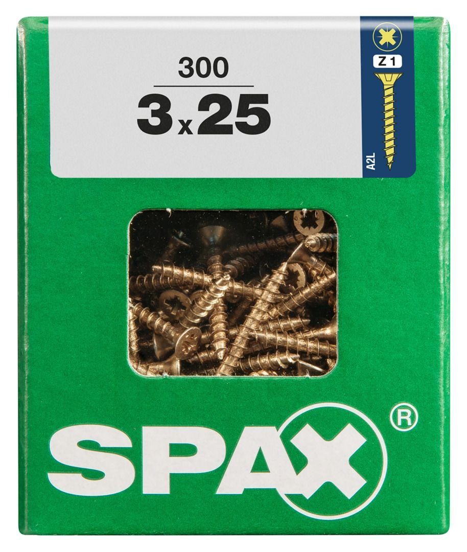 SPAX Holzbauschraube Spax Universalschrauben 3.0 x 25 mm PZ 1 - 300
