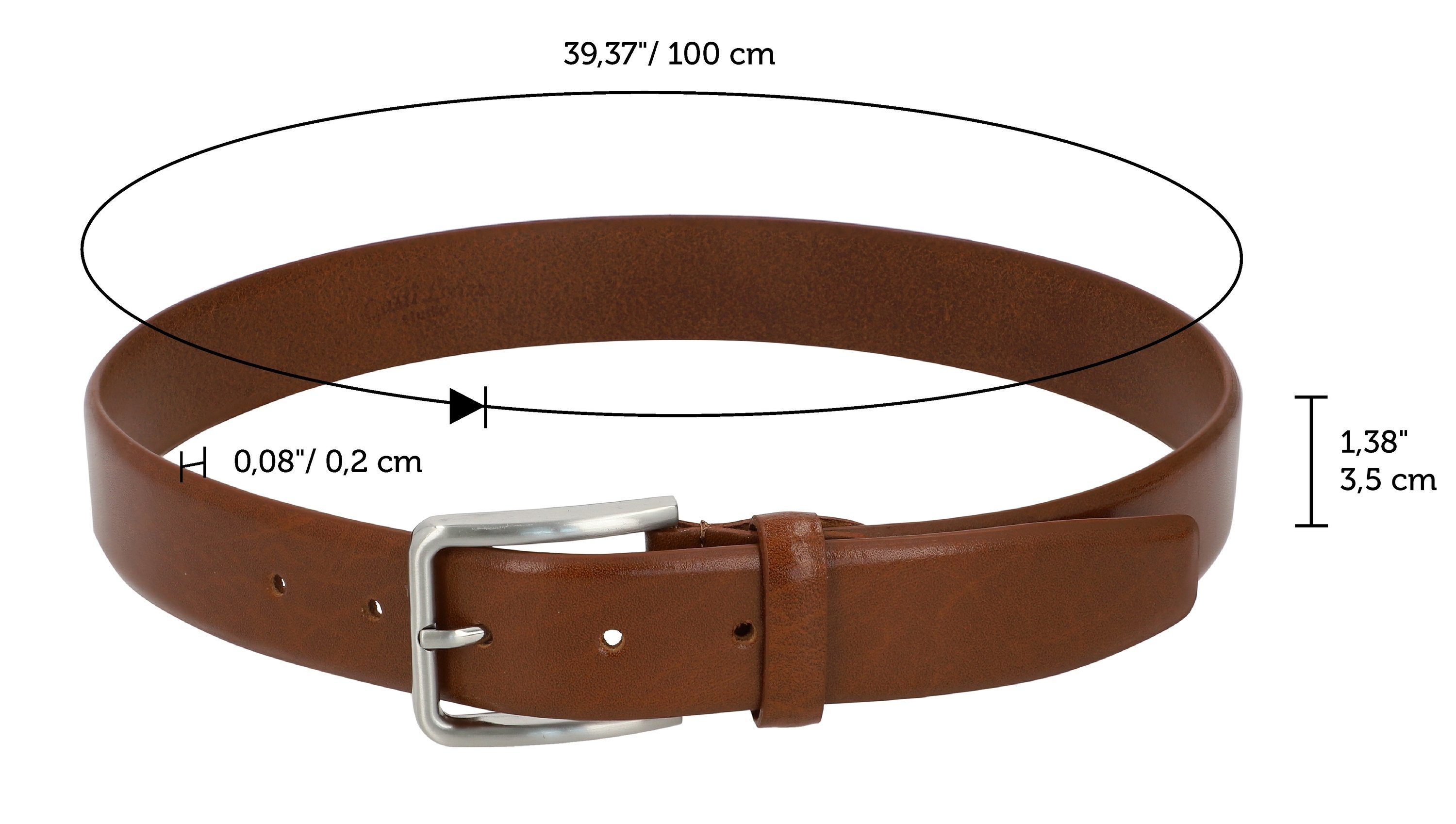 Gusti Leder Ledergürtel Gusti Leder Gürtel Roy
