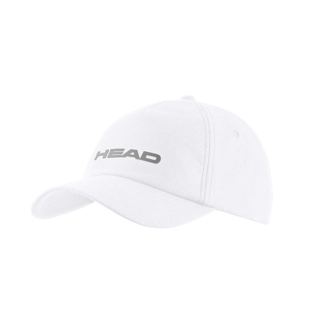 Head Baseball Cap Tennis Performance 2024 (Polyester, Klettverschluss) weiss
