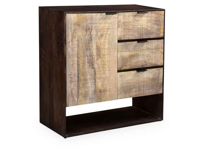 HARPER Sideboard Sideboard HARPER MARGAO (BHT 80x80x35 cm) BHT 80x80x35 cm braun