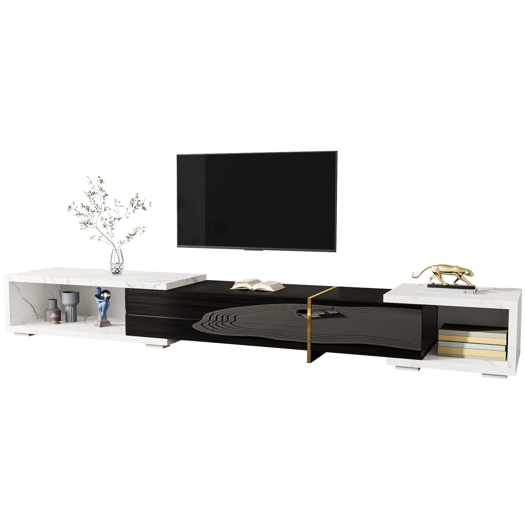 OKWISH Lowboard TV-Schrank mit flexibler Länge günstig online kaufen