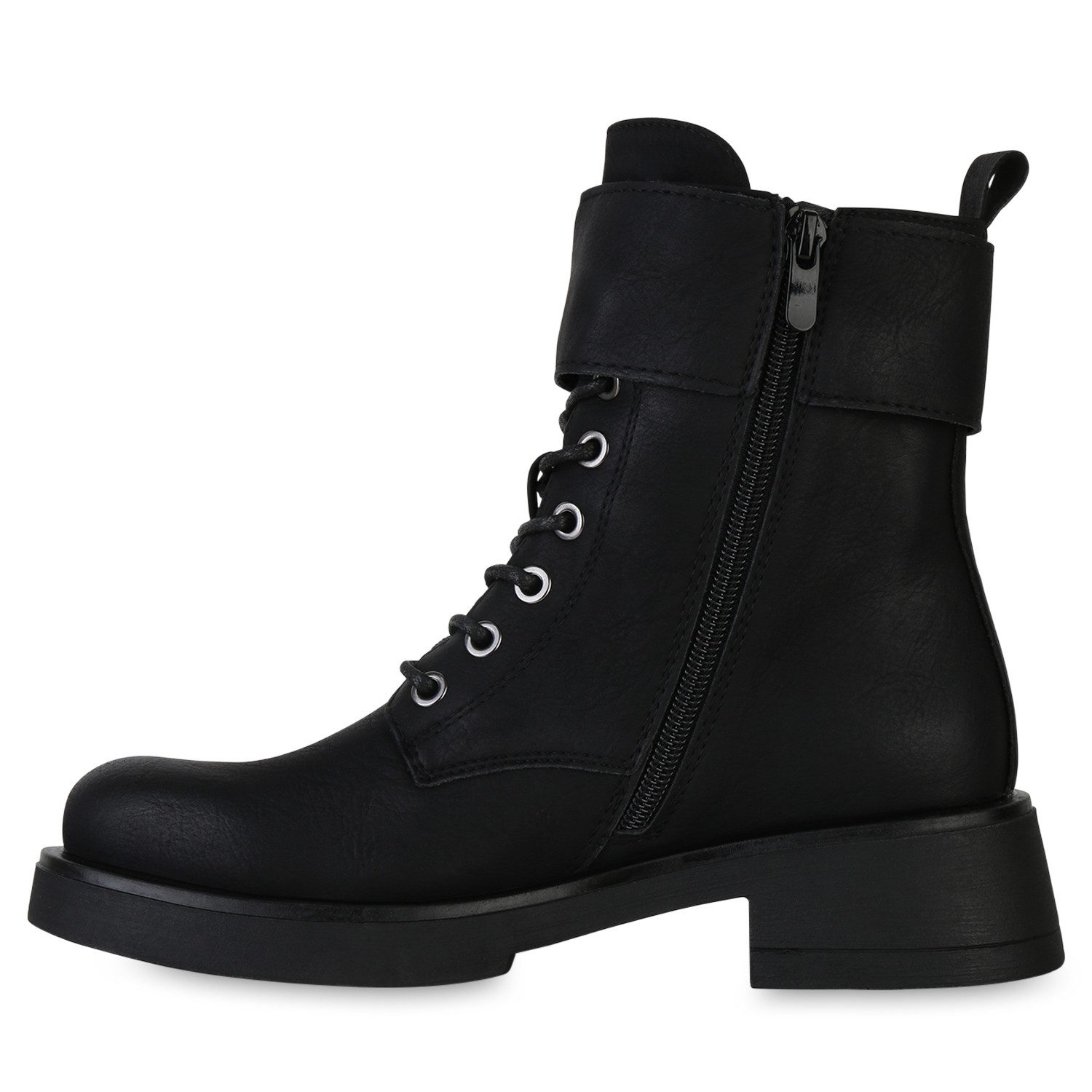 VAN HILL 841450 Schnürstiefelette Damen Schnürstiefeletten Stiefeletten Sch günstig online kaufen