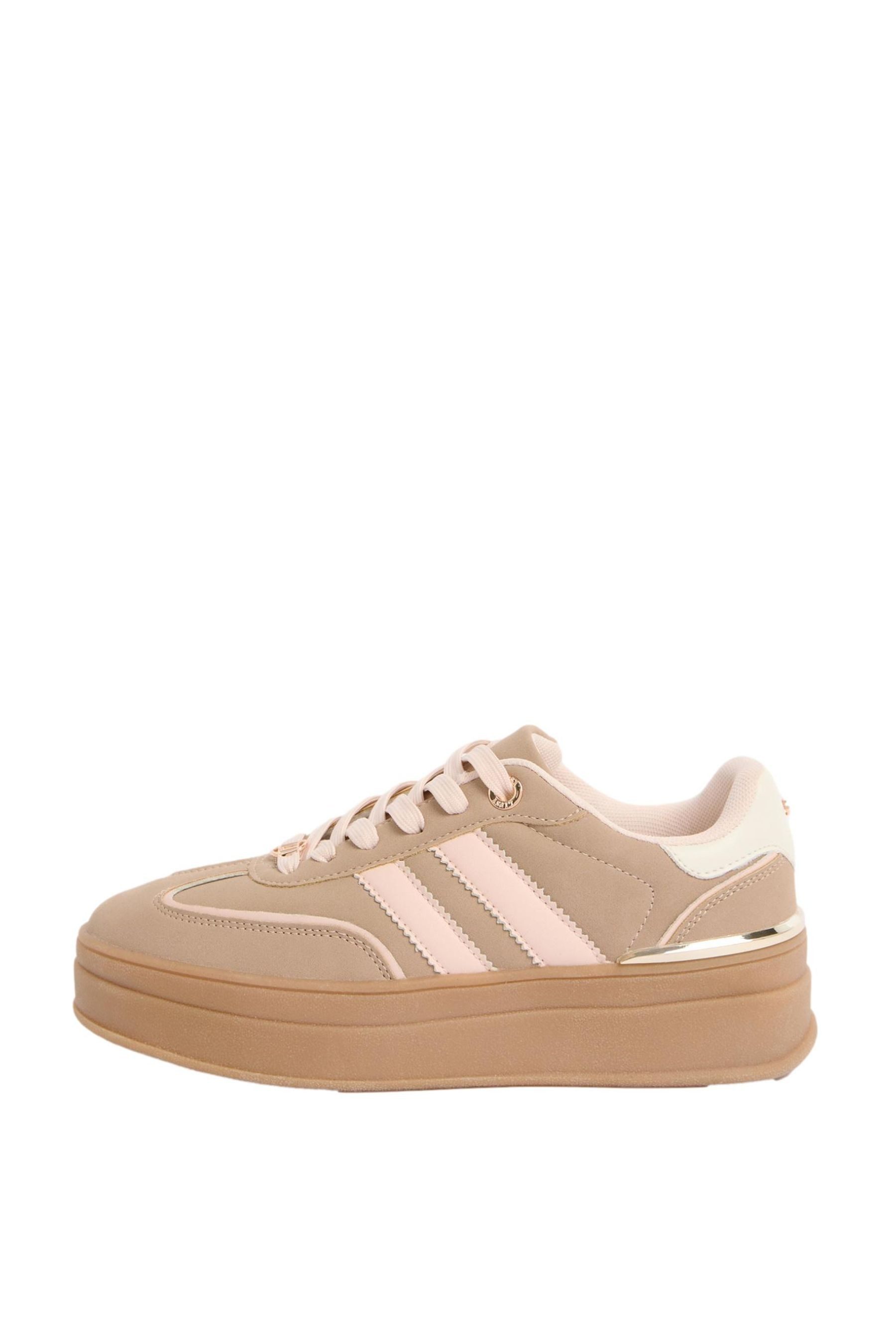 LIPSY Lipsy Flatform-Sneaker mit Schnürung & Gummisole Sneaker