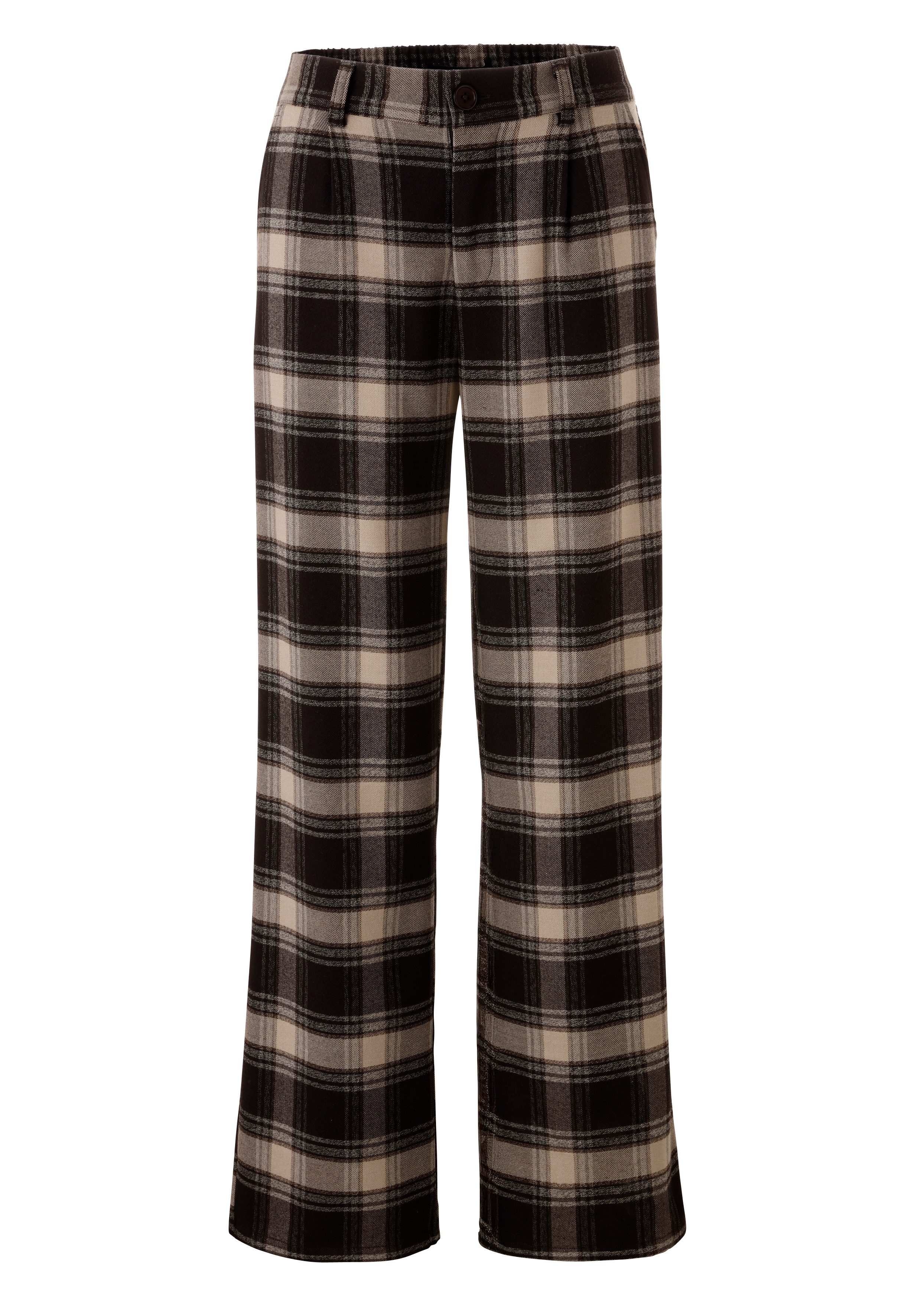 Aniston CASUAL Stoffhose im farbharmonischen Karo-Dessin - NEUE KOLLEKTION – Bild 5 von 5