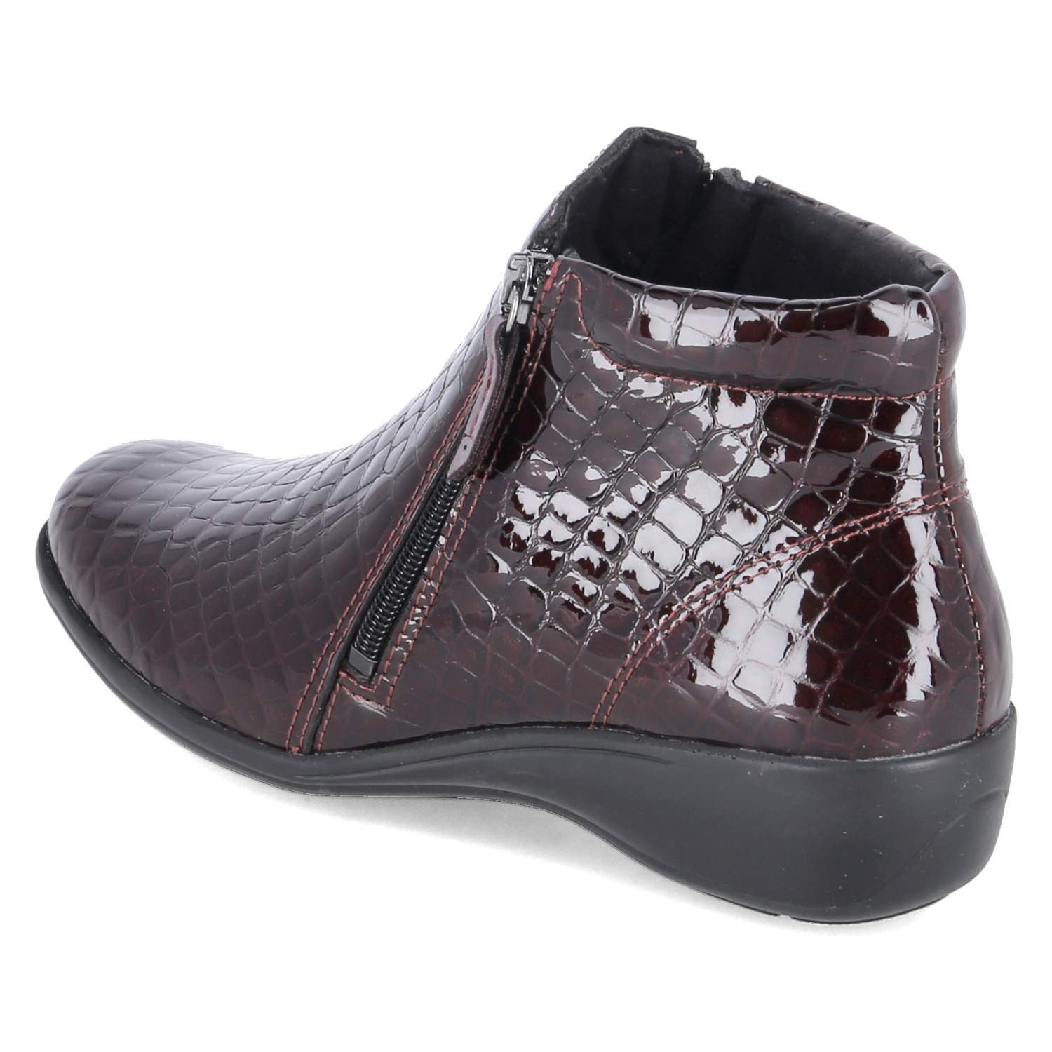 Beliana Beliana 720/11749 bordo Damen Lackleder red Stiefel