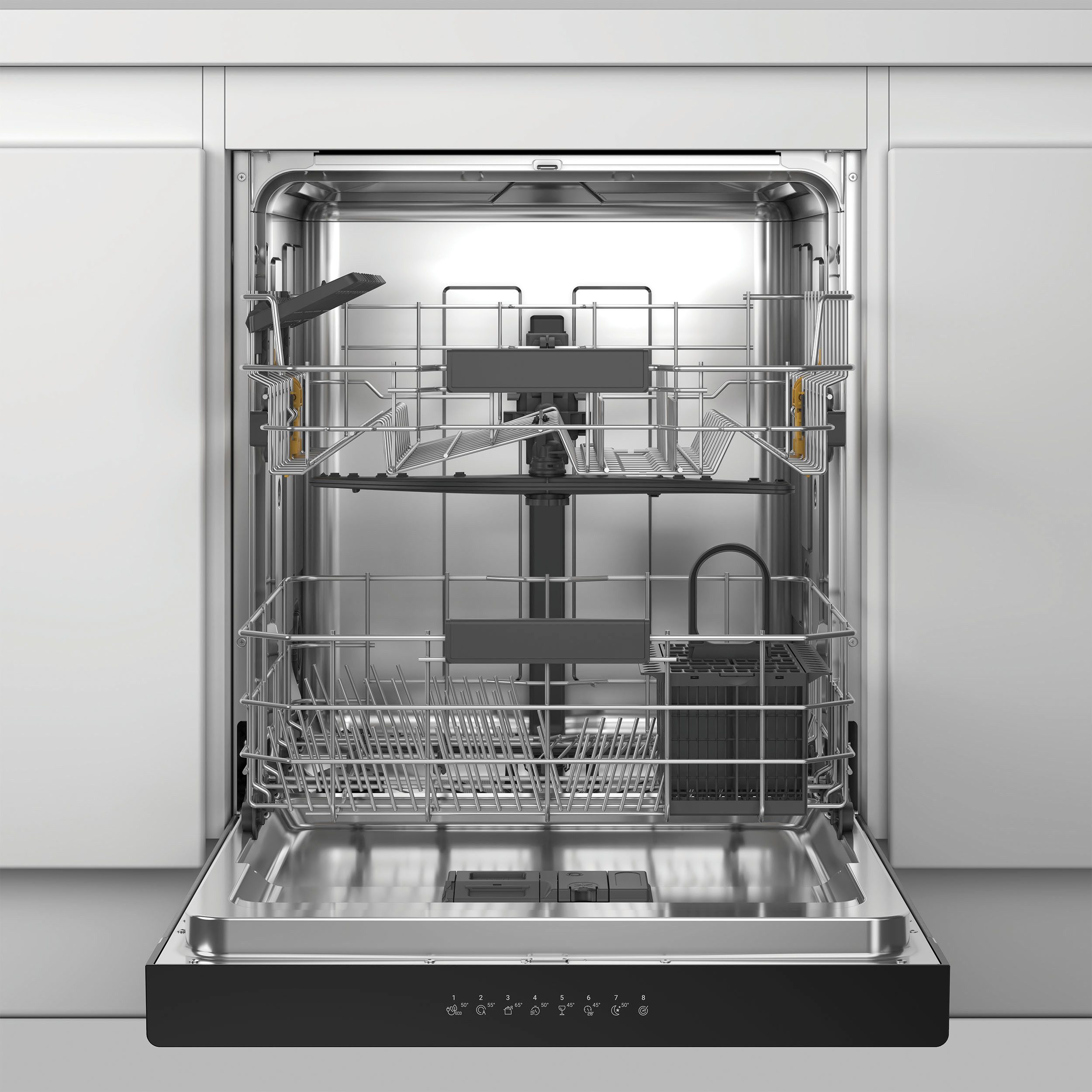 BAUKNECHT Unterbaugeschirrspüler OBUC Ecostar2 5320, 8,9 l, 14 Maßgedecke, ActiveDry – automatische Türöffnung für bessere Trocknungsergebnisse – Bild 5 von 5
