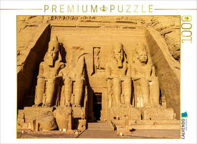 CALVENDO Puzzle CALVENDO Puzzle Tempel des Ramses 1000 Teile Lege-Größe 64 x 48 cm Foto-Puzzle Bild von Roland Brack, 1000 Puzzleteile