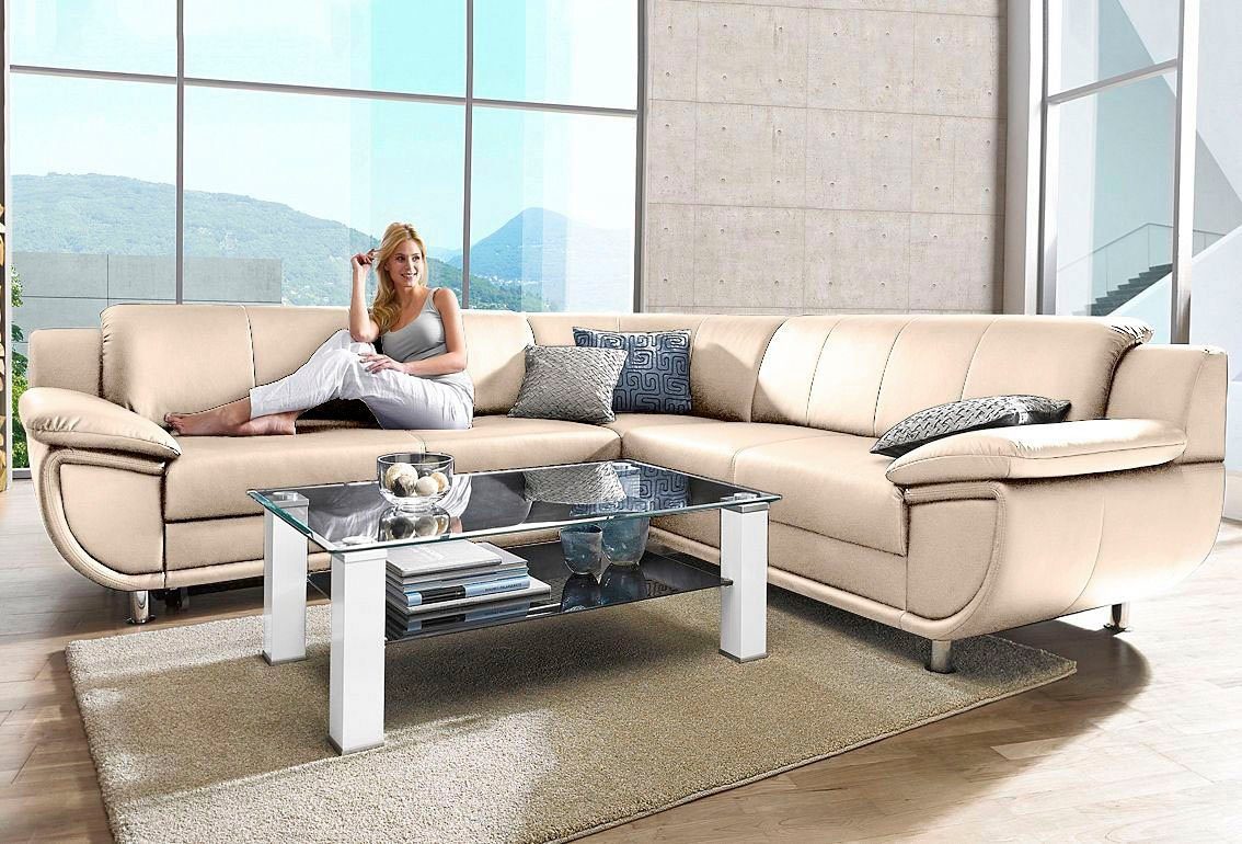 TRENDMANUFAKTUR Ecksofa Rondo wahlweise mit Schlaffunktion, günstig online kaufen