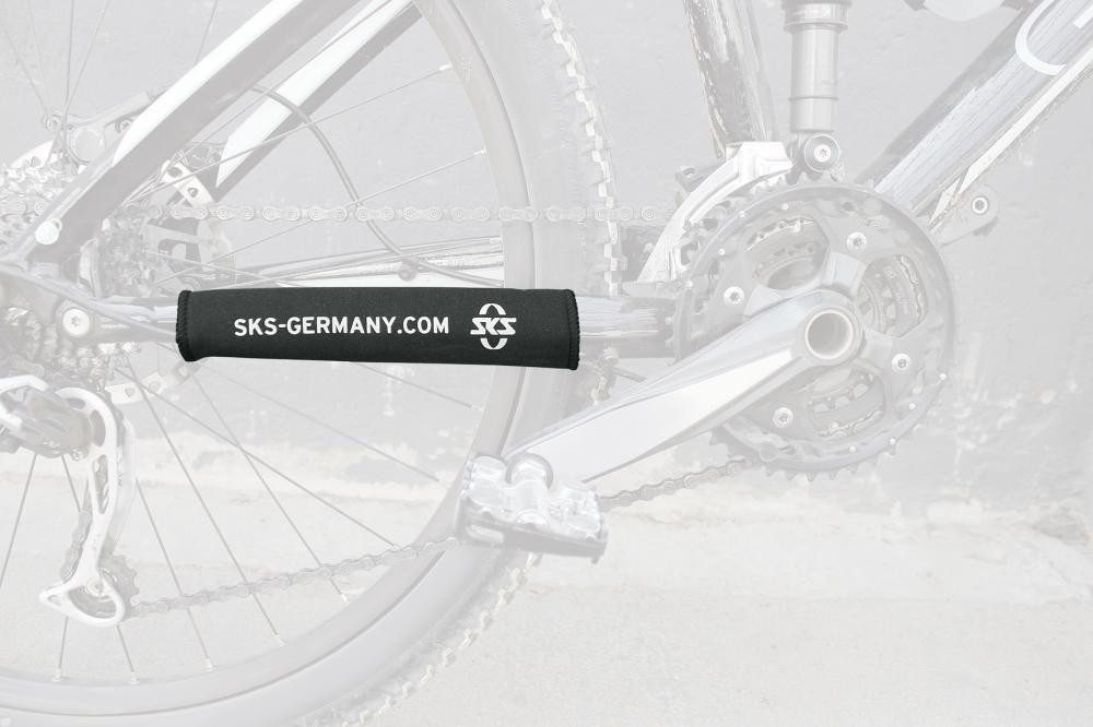 SKS Fahrradschutzhülle SKS Neopren Kettenstrebenschutz 21x11cm  robuster, dehnbarer Schutz m