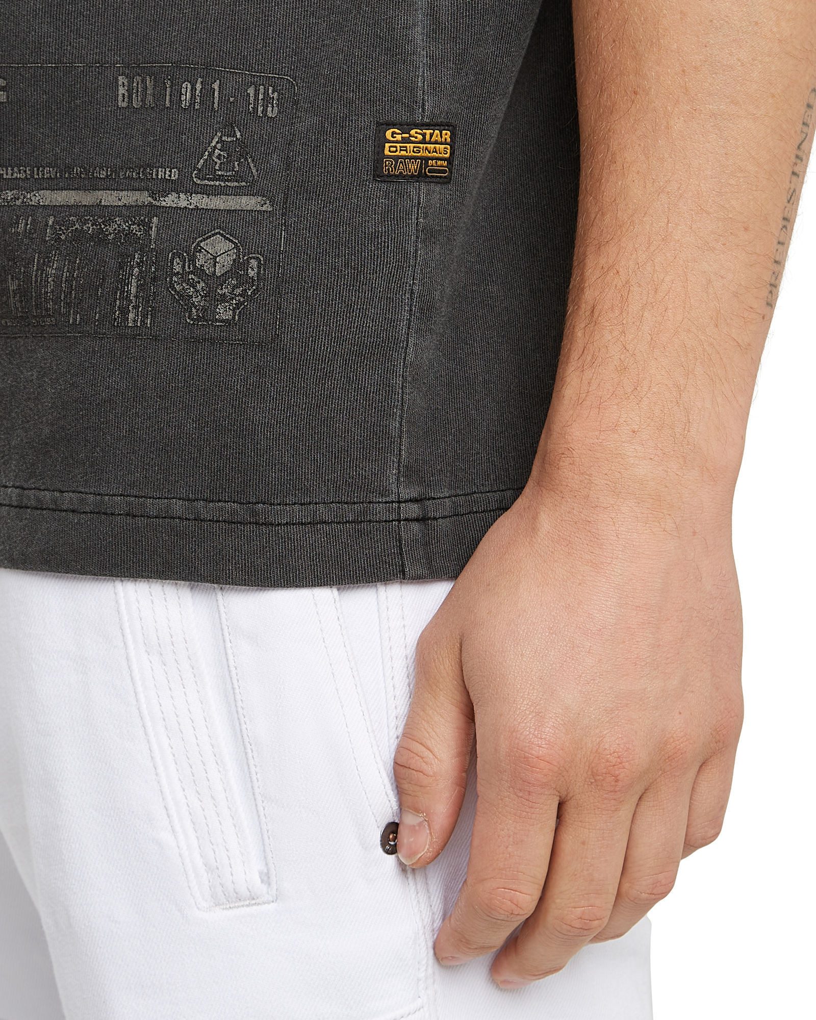 G-STAR T-Shirt Shipping Graphic Overdyed T-Shirt günstig online kaufen