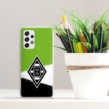DeinDesign Handyhülle BMG Borussia Mönchengladbach Offizielles Lizenzprodukt, Samsung Galaxy A53 5G Silikon Hülle Bumper Case Handy Schutzhülle