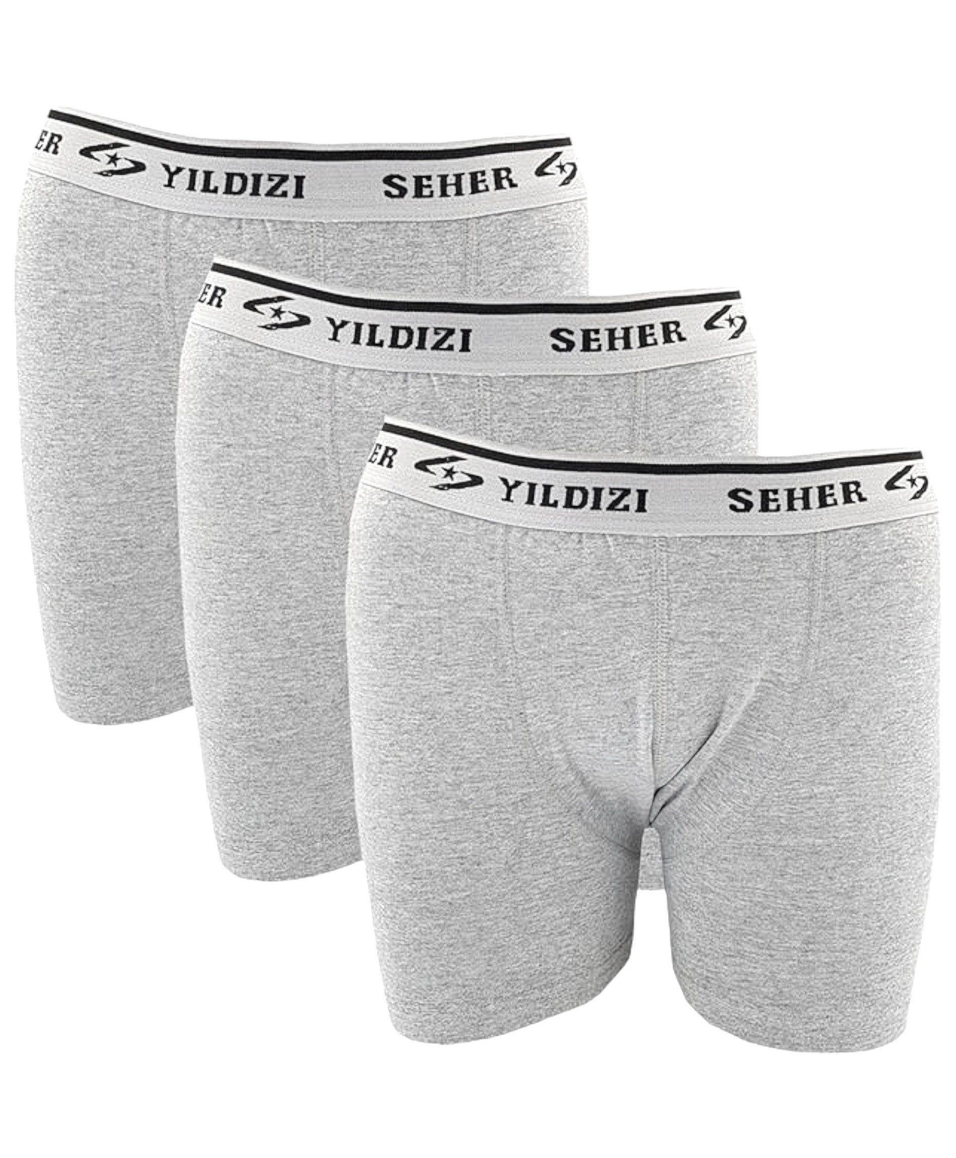 Seher Mensucat Boxershorts Herren Boxershorts 5er Pack Retroshorts