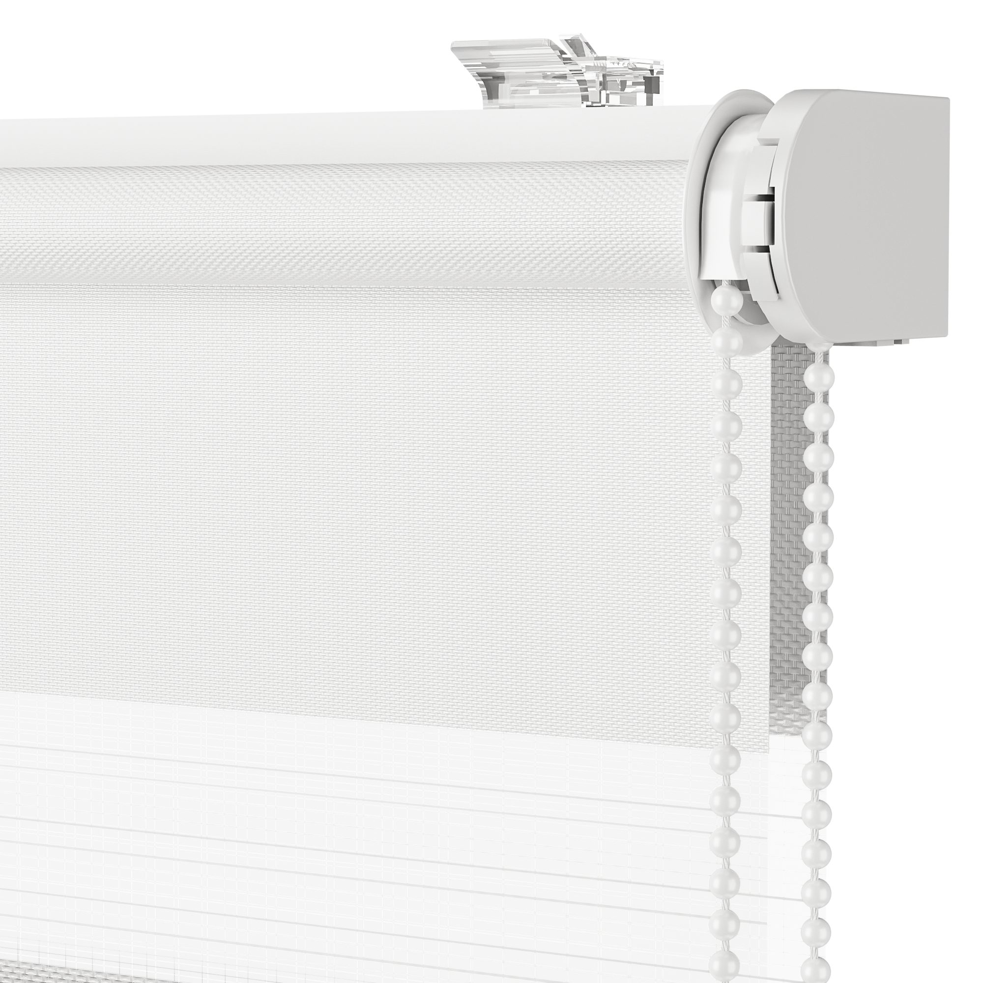 Doppelrollo Duo Rollo Klemmfix ohne Bohren für Fenster Rollos Jalousie Falt günstig online kaufen