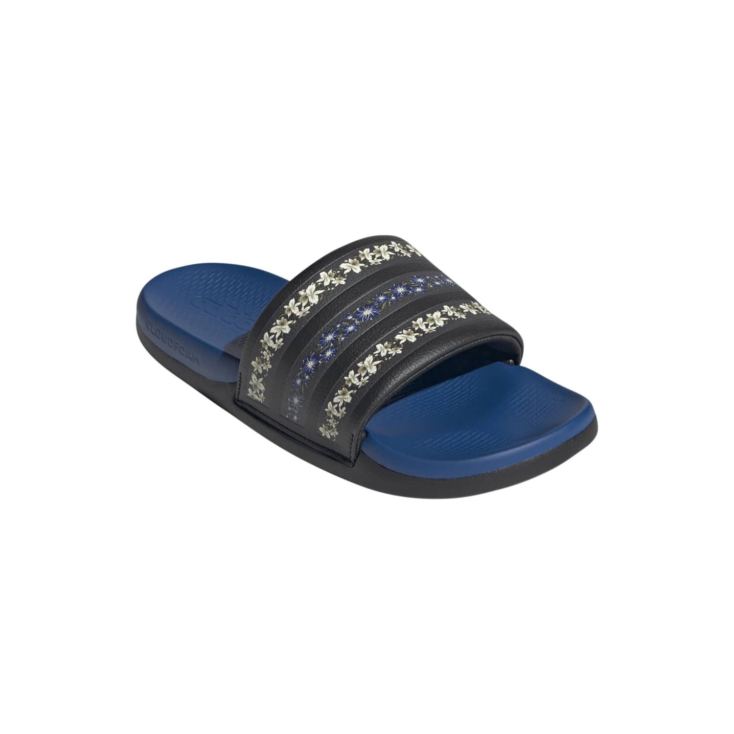 adidas Performance Adilette Comfort 2.0 Slides Farm Rio dunkelblau/schwarz - 1 Paar Badeschuh