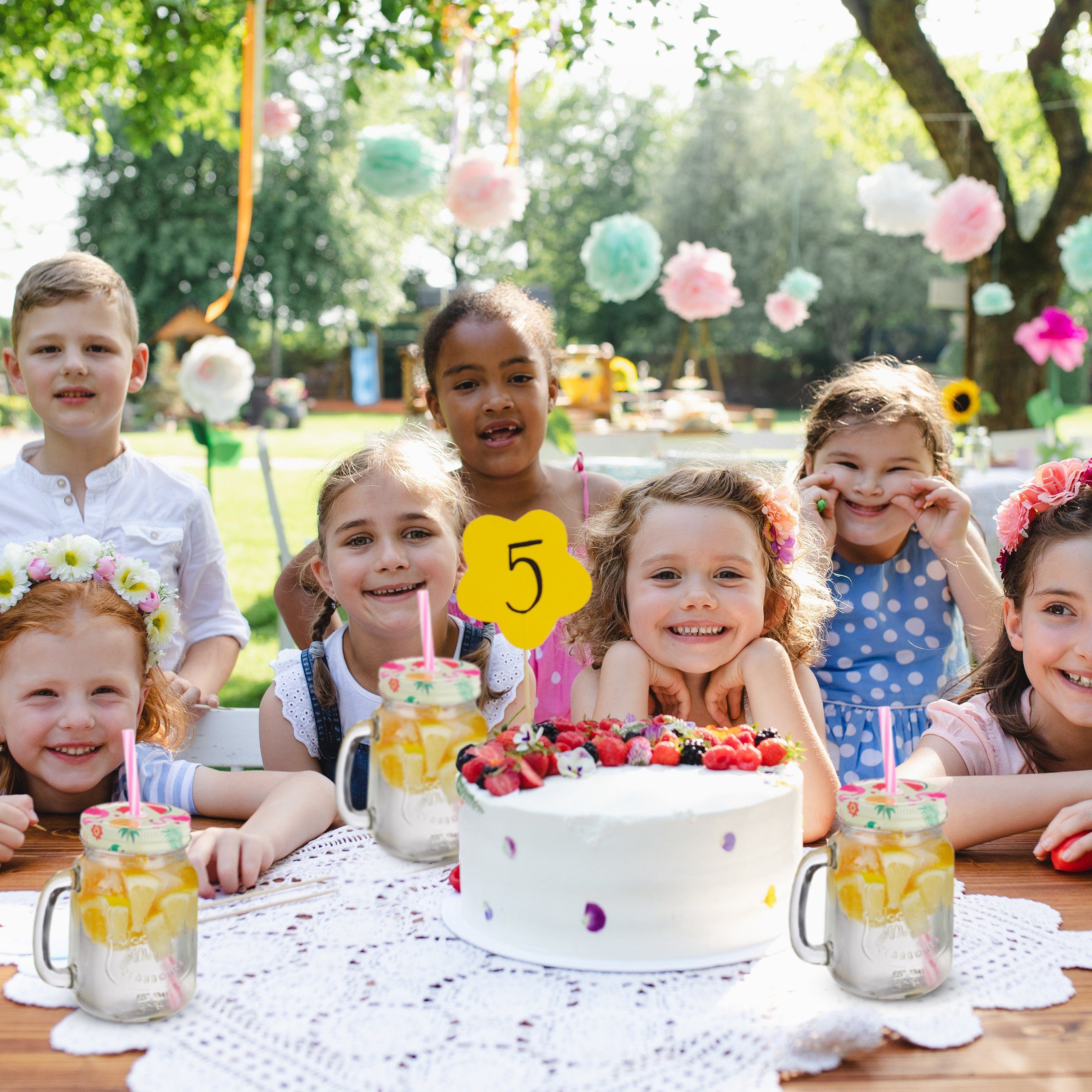 relaxdays Gläser-Set 8er Set Trinkgläser mit Deckel Flamingo, Glas