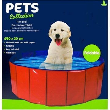 PETS Collection Hundepool Haustierpool Faltbar 80x30 cm