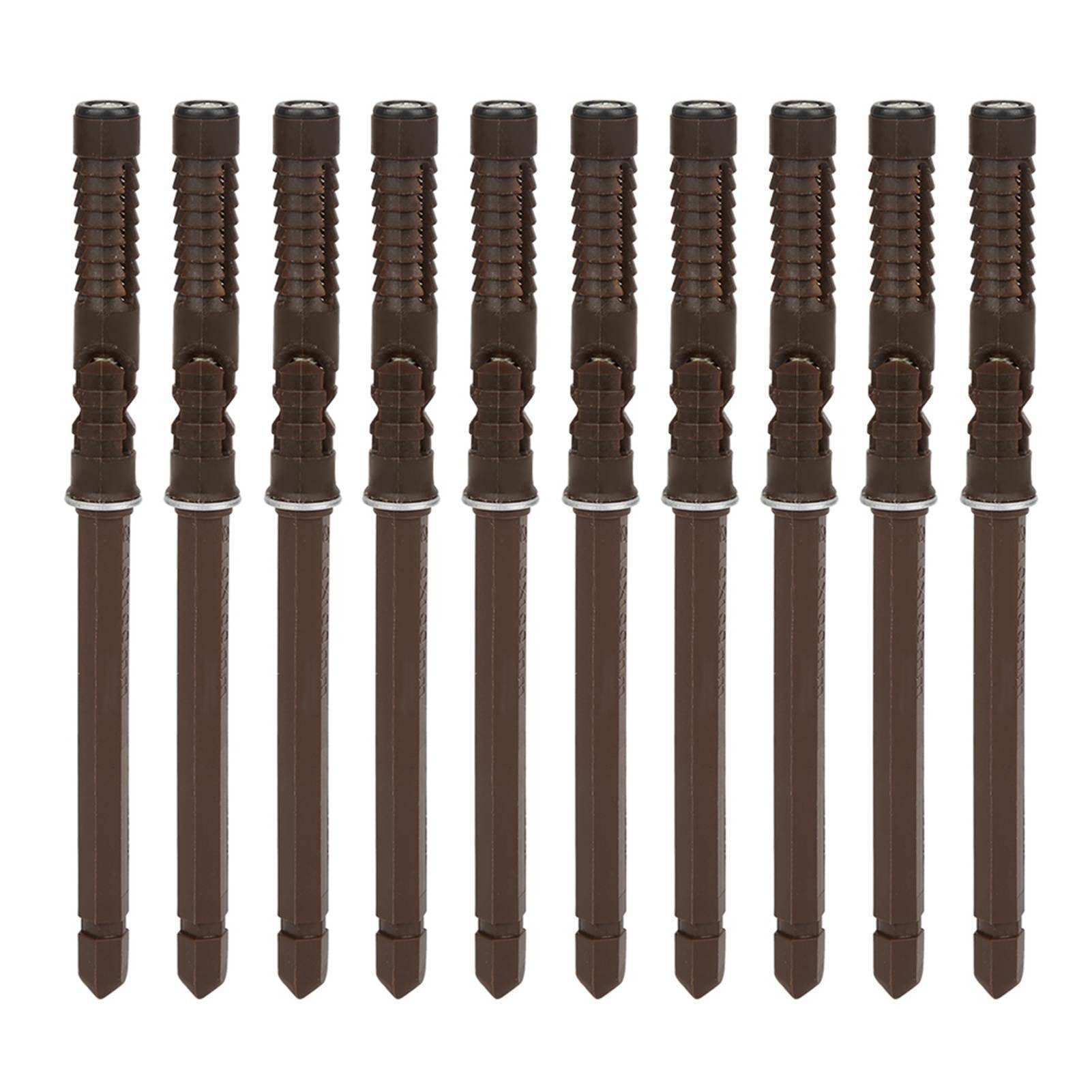 GARRYFIZH Unterstellregal 10*100 versteckte Regalstütze, feste Stütze Regalstütze (10 Stück), Abnehmbar, Bügellänge 100mm, Bügeldurchmesser 10mm