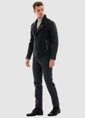 Pierre Cardin Lederimitatjacke im modischen Leder-Look