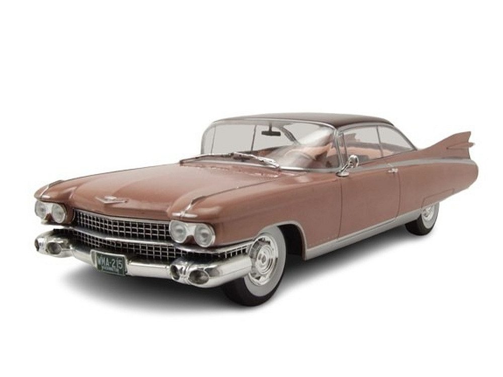 Whitebox Modellauto Cadillac Eldorado Seville Coupe 1959 hellrosa metallic, Maßstab 1:24