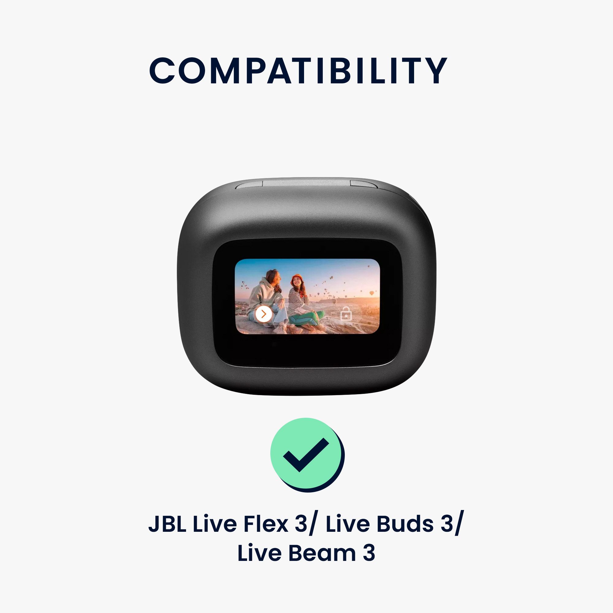 kwmobile Etui Hülle für JBL Live Flex 3 / Live Buds 3 / Live Beam 3 Kopfhör günstig online kaufen