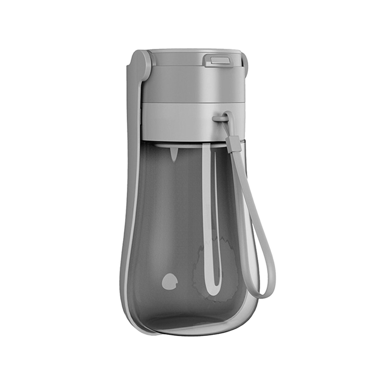 KW Reisenapf Hunde-Trinkflasche für unterwegs, 450 ml, klappbare Wasserflasche f...