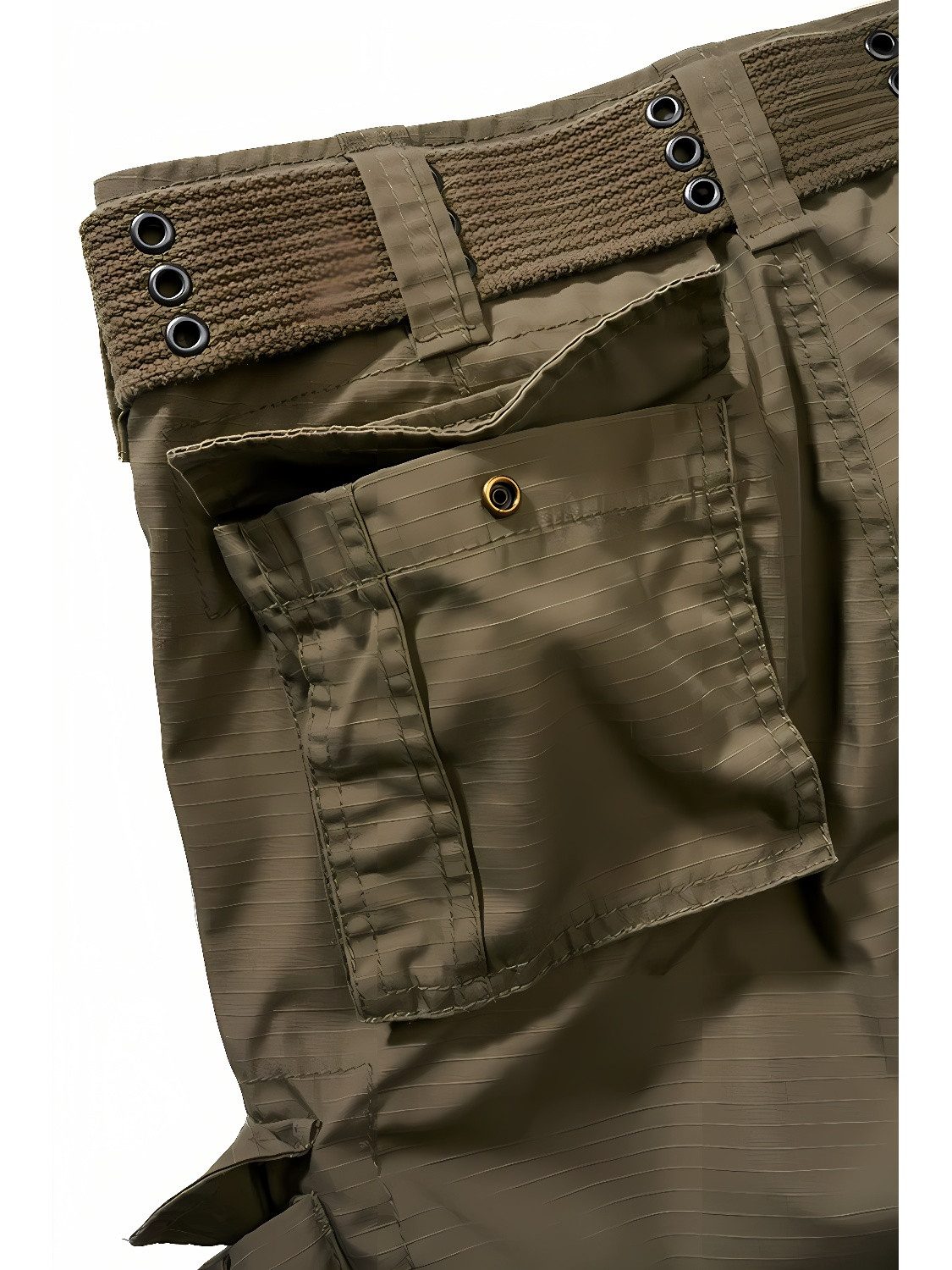 Brandit Shorts Savage Ripstop Shorts Beintaschen und zwei aufgesetzte Minipockets, integrierter Gürtel