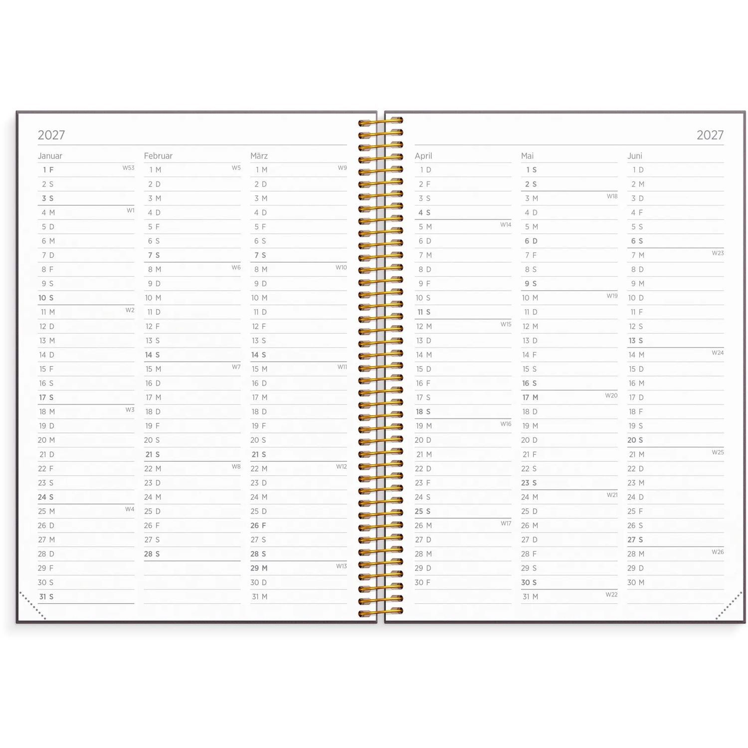 Jahresplaner Organizer & Notes A5 Cottage Dreams 26/27 17M