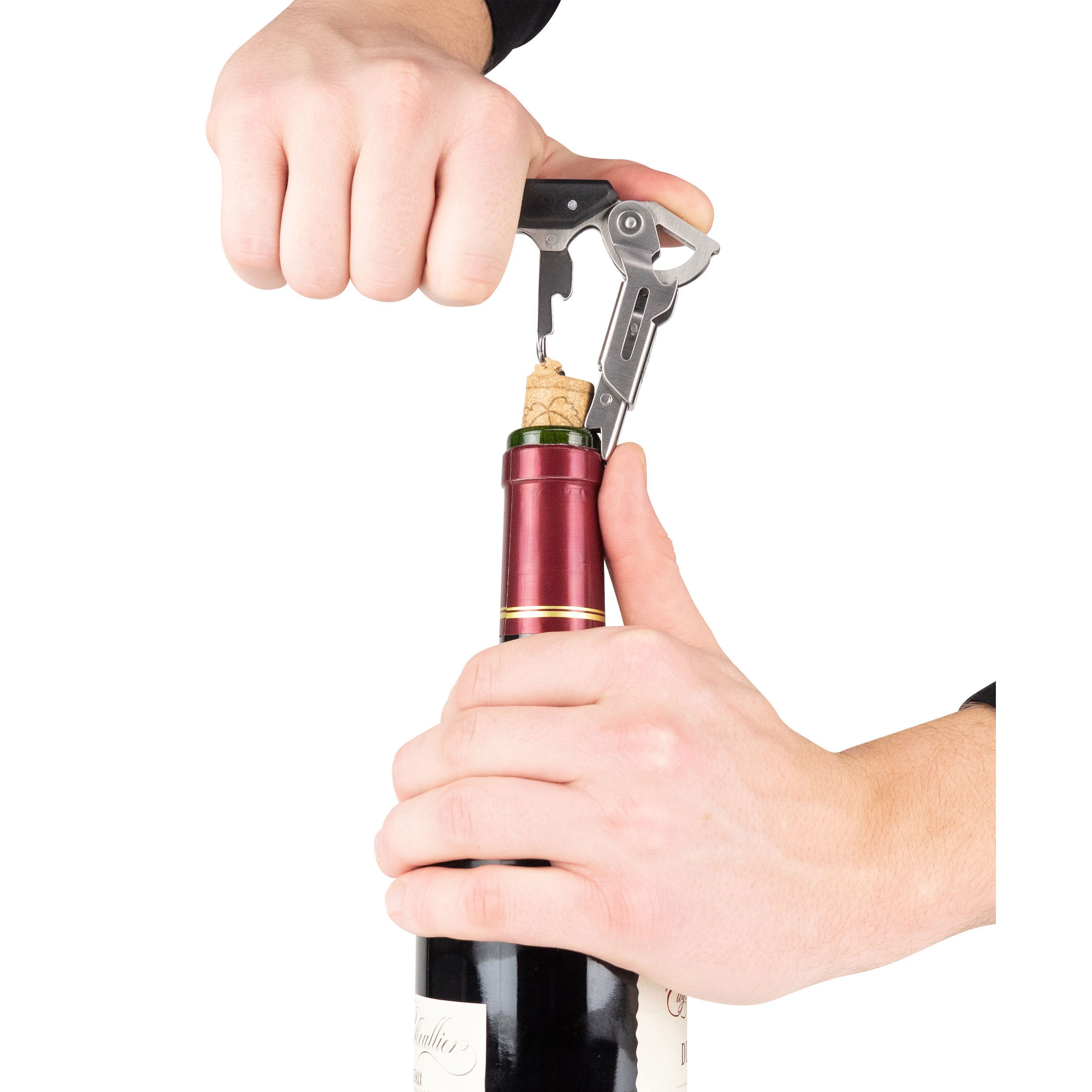 PEUGEOT Korkenzieher Sommeliermesser CLAVELIN Flaschenöffner Wein Kellnermesser – Bild 4 von 5