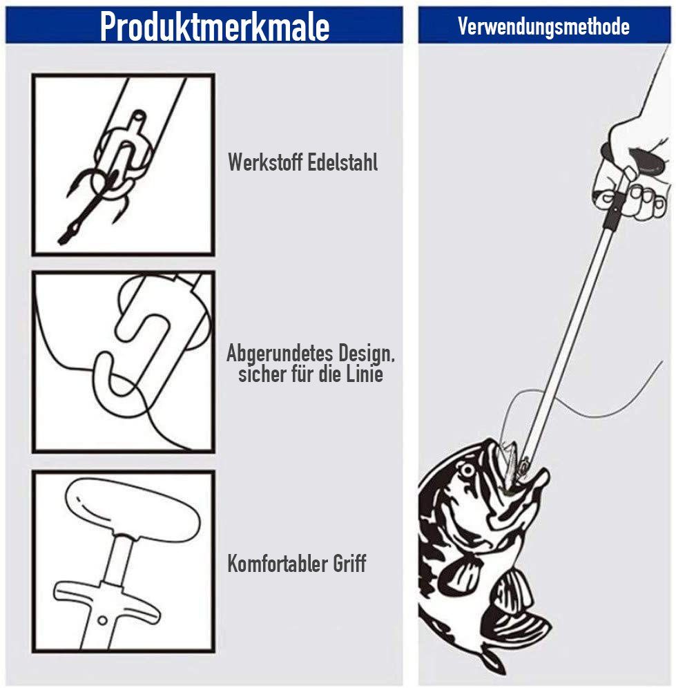 Fischgreifer nuodwell NUODWELL Tool Remover Hook Easy Fish