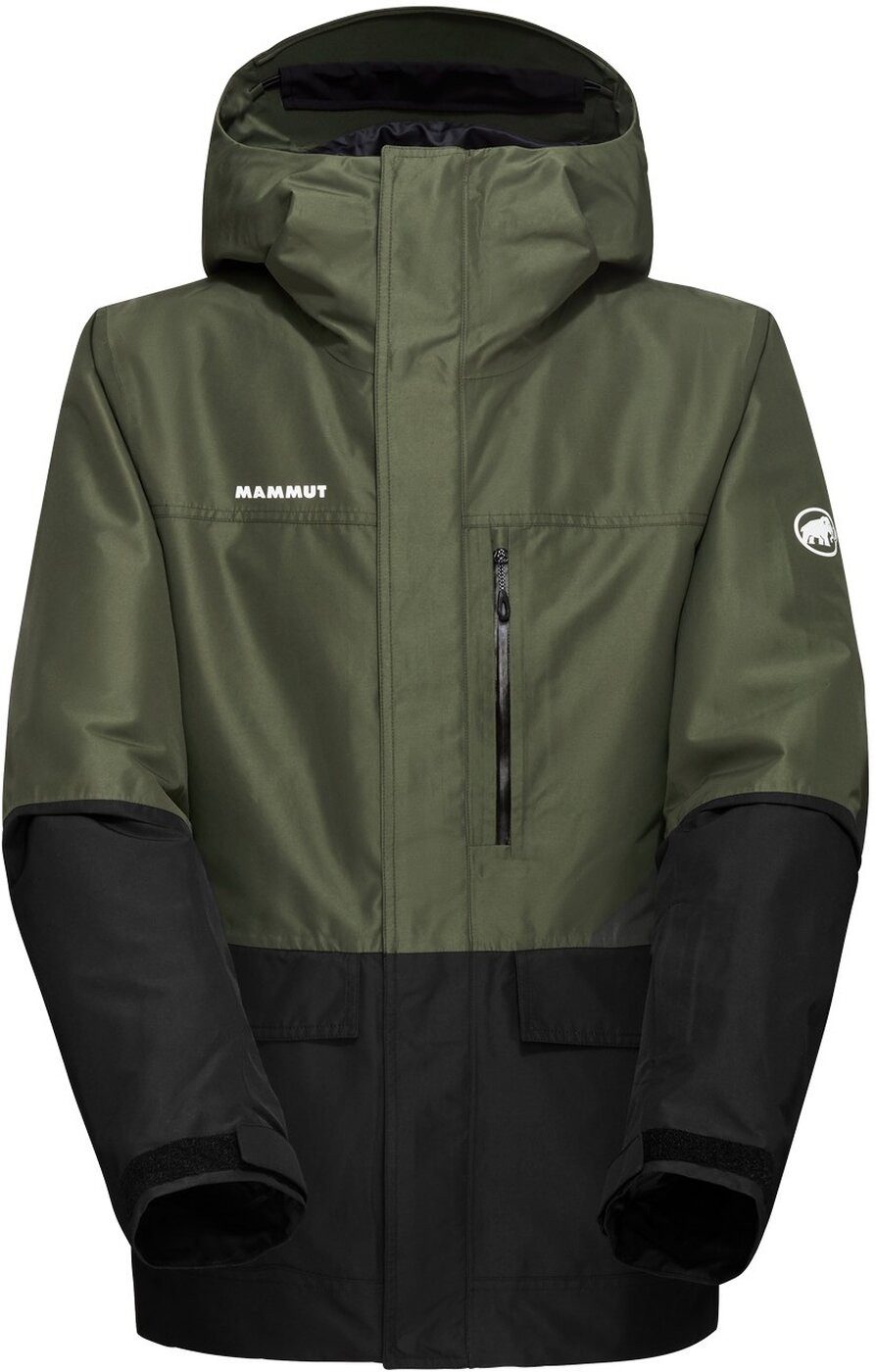 Skijacke Fall Line HS Thermo Hooded Jacket Men dark marsh-black